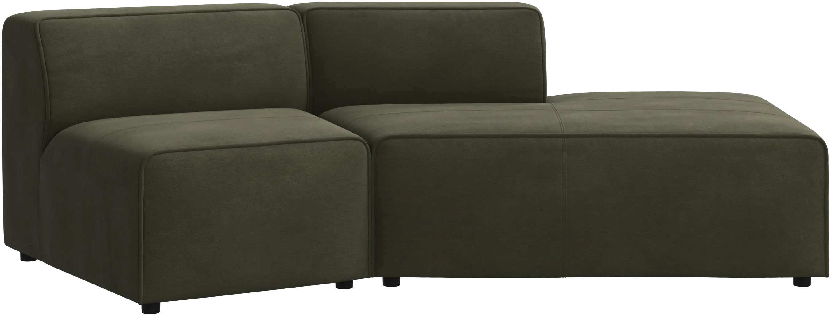 Carmo open end sofa, angled, right