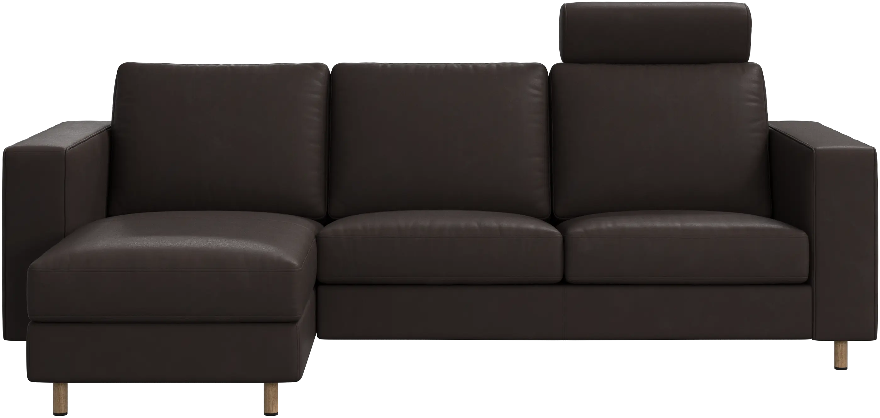 Indivi sofa with chaise longue left