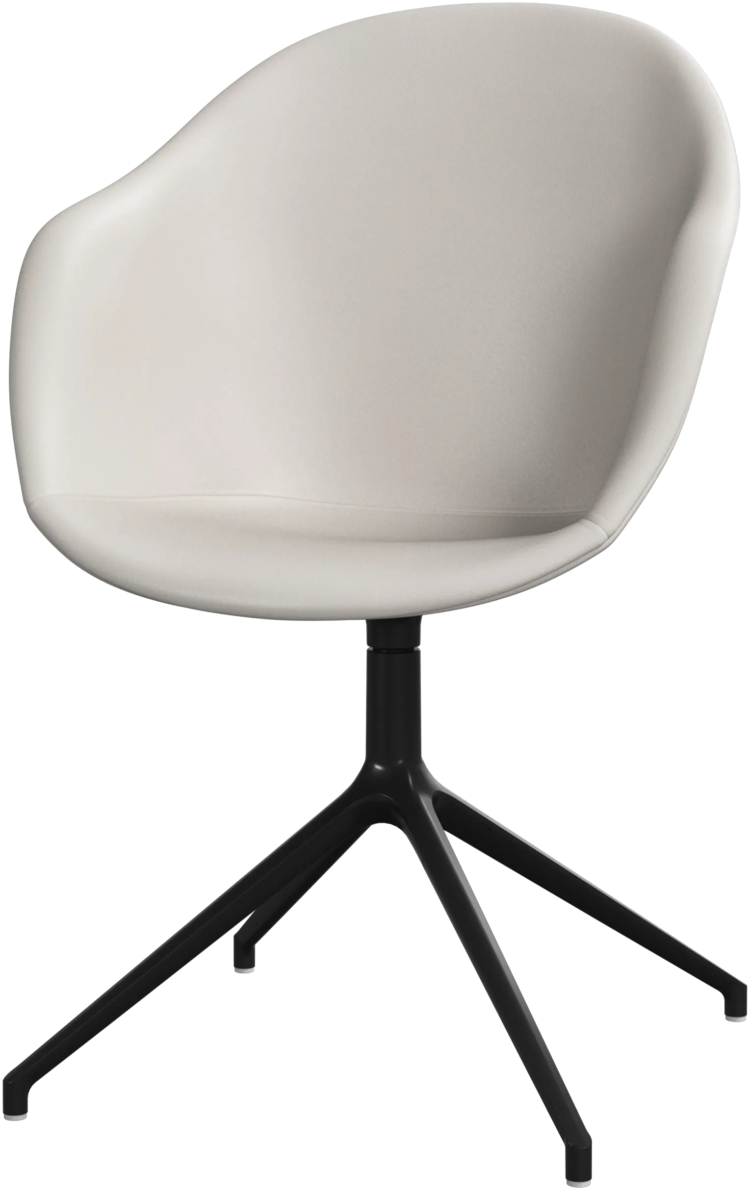 Chaise de salle à manger Adelaide avec fonction pivotante.