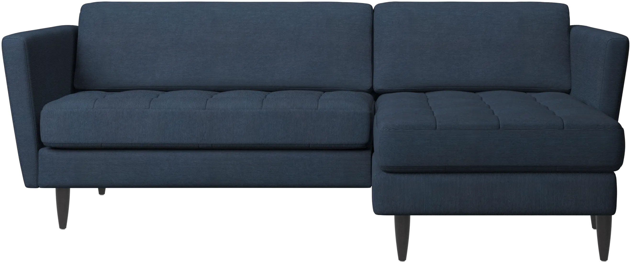 Osaka sofa with resting unit, tufted seat