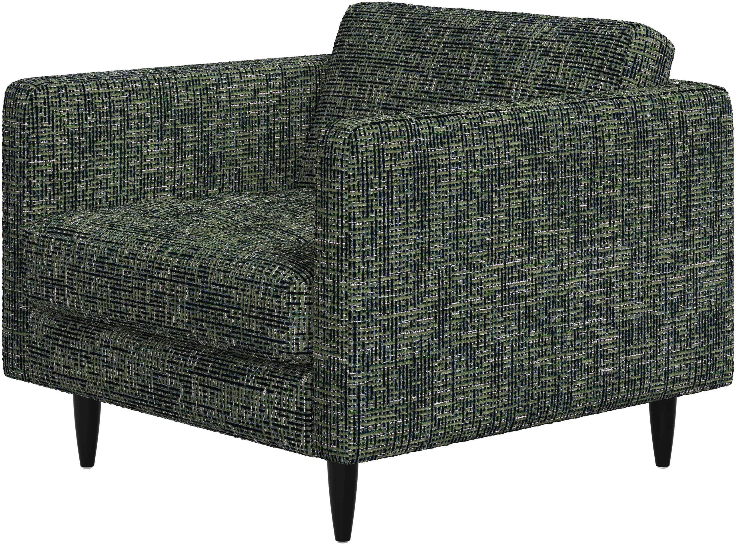 Osaka chair, tufted seat