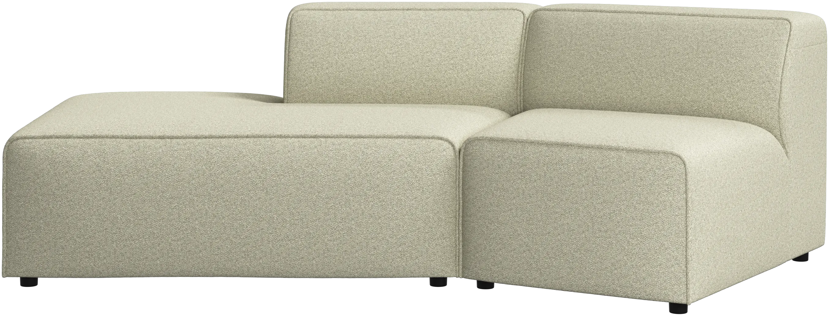 Carmo lounge-element, gebogen, links