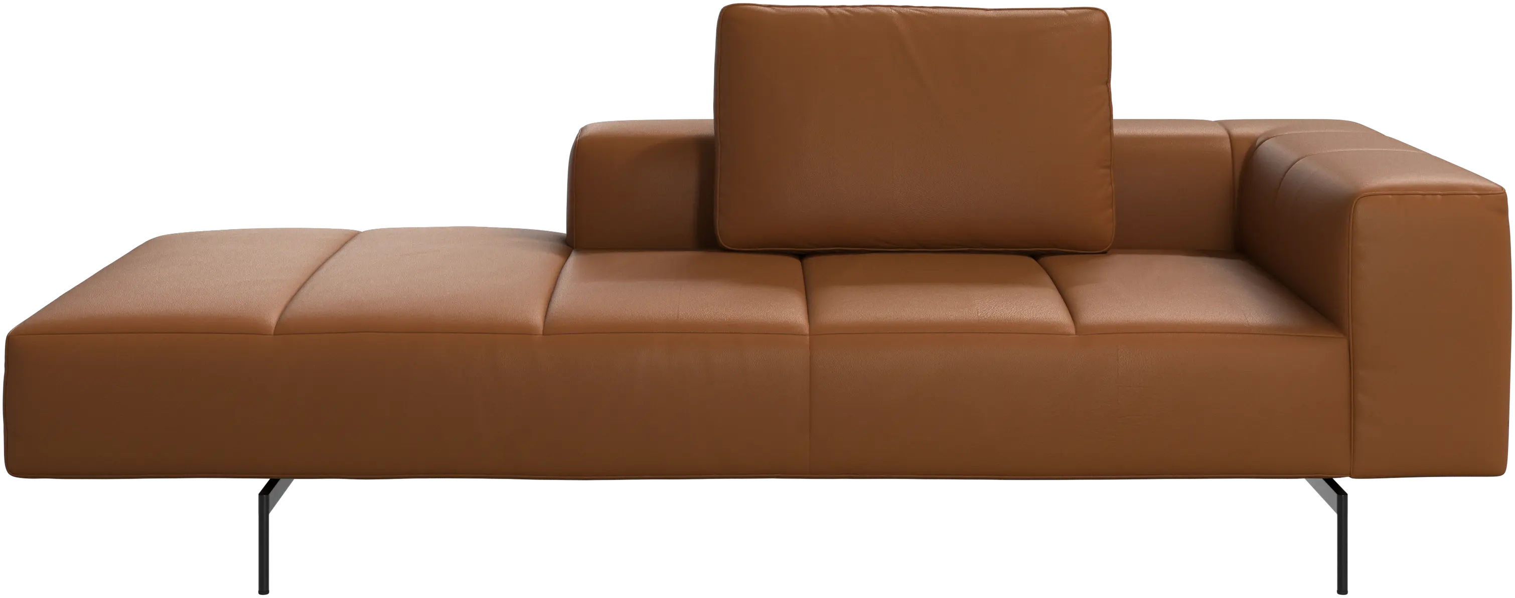 Amsterdam Iounging module for sofa, armrest right, open end left