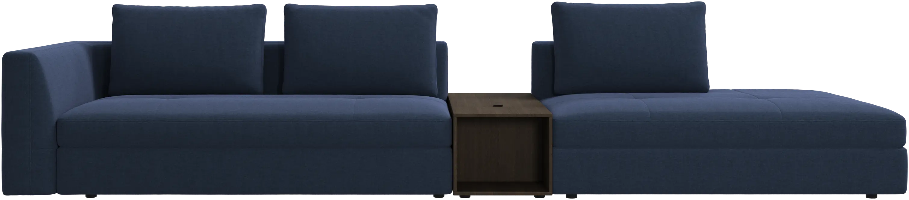 Bergamo 3-seater lounge sofa with storage