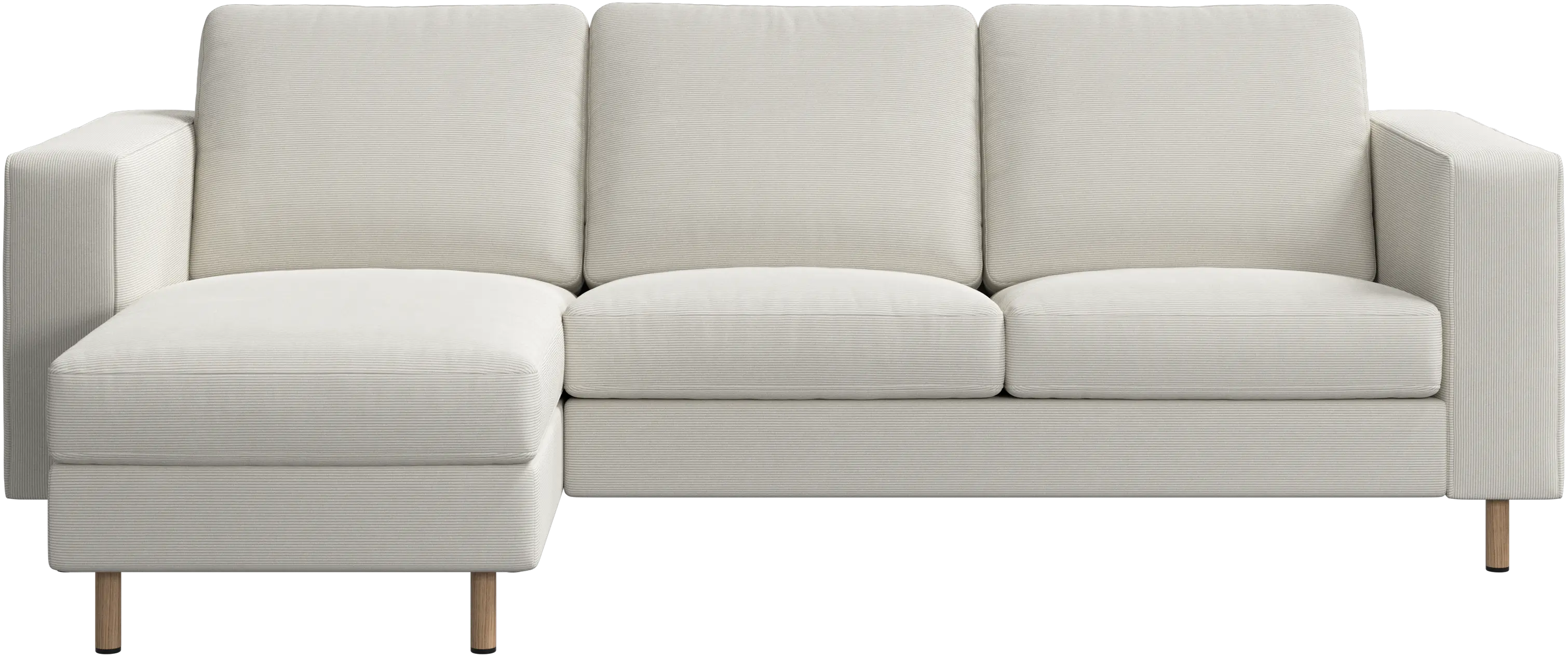 Indivi sofa with chaise longue left