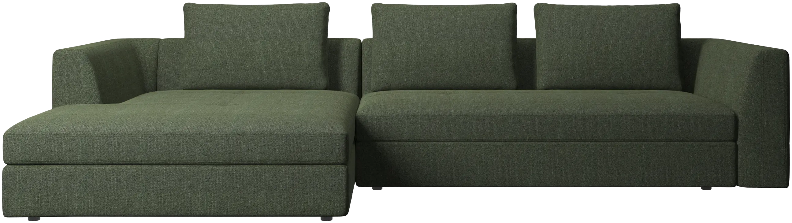 Bergamo sofa with resting unit