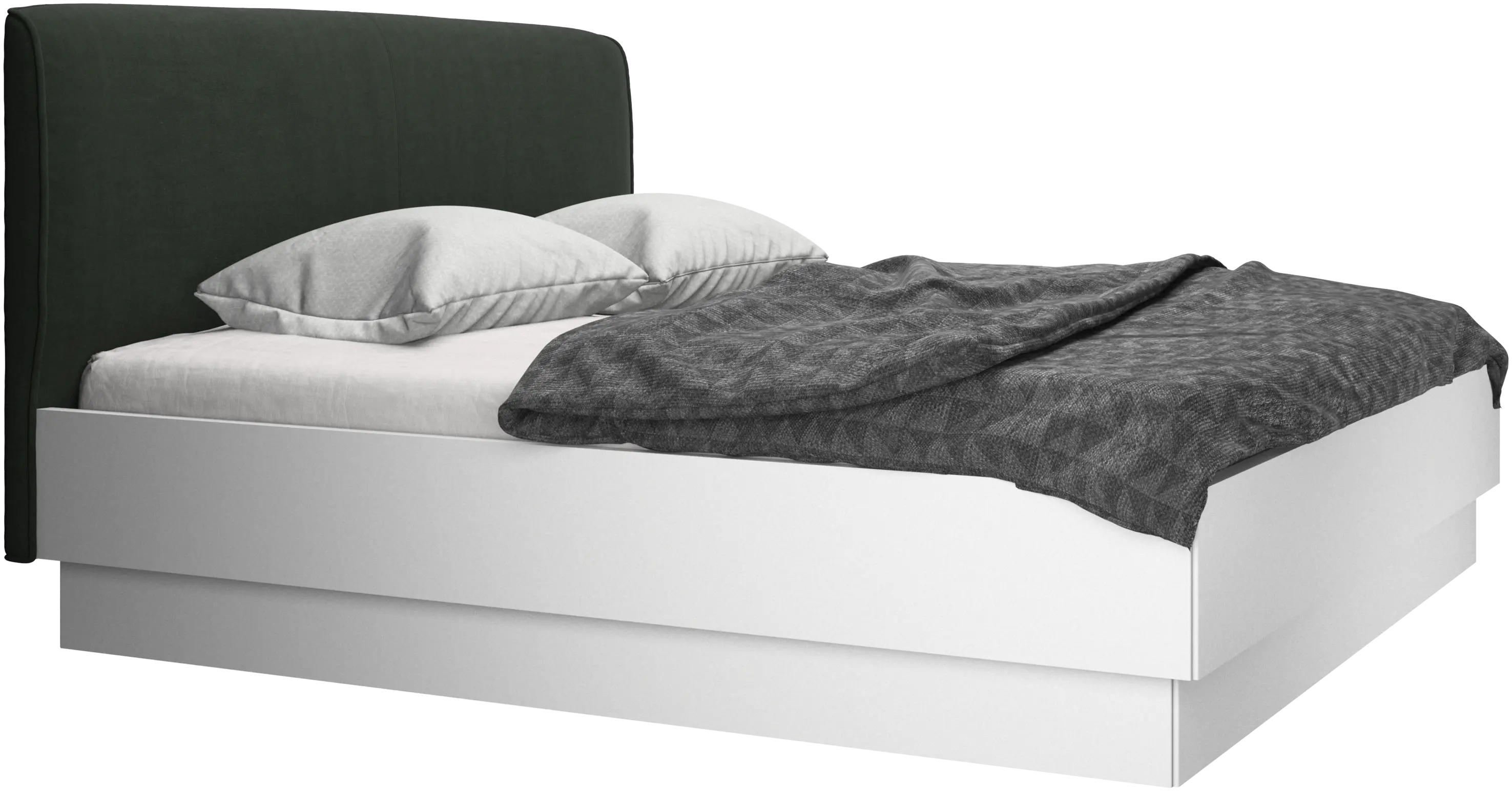Houston, cama tapizada con almacenamiento