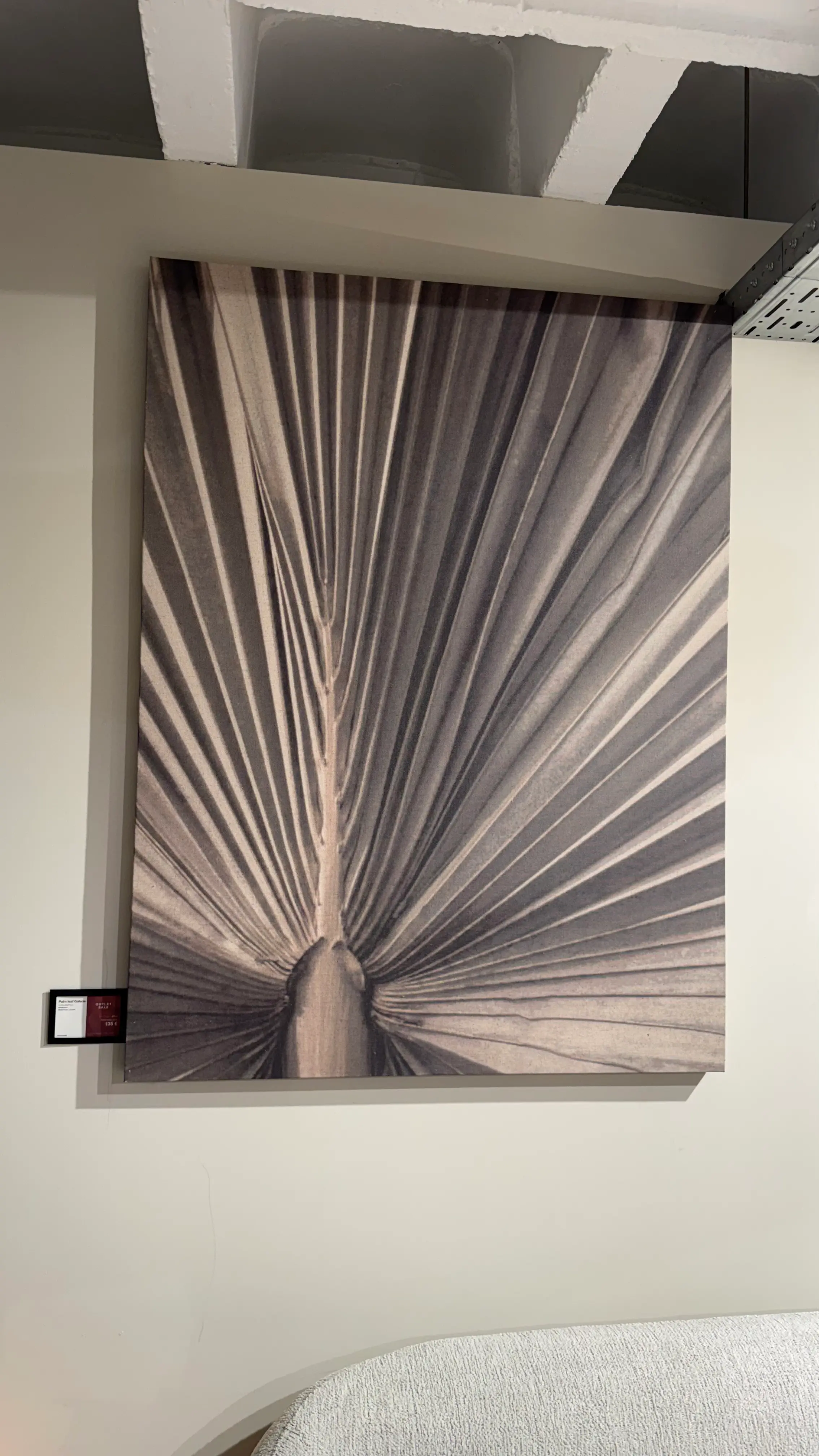 Tableau Palm Leaf Galerie - 80%