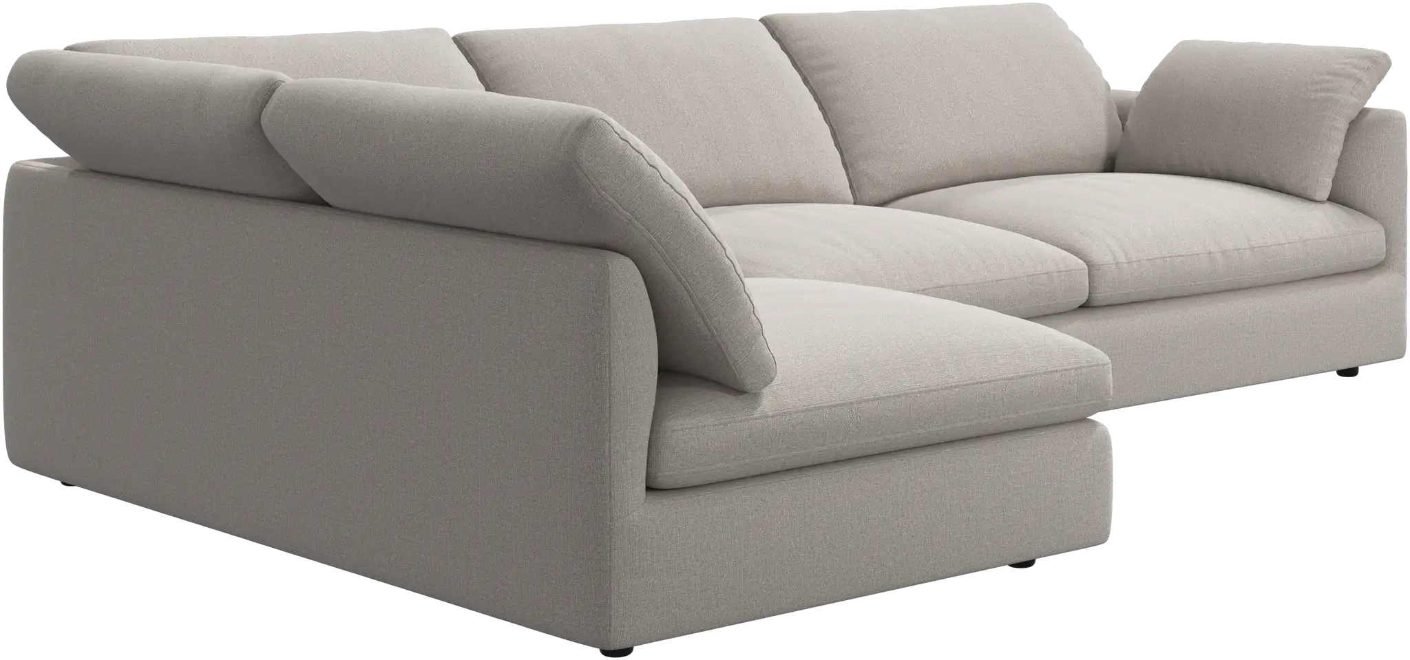 Sofas Milano Corner Sofa + Pouffe