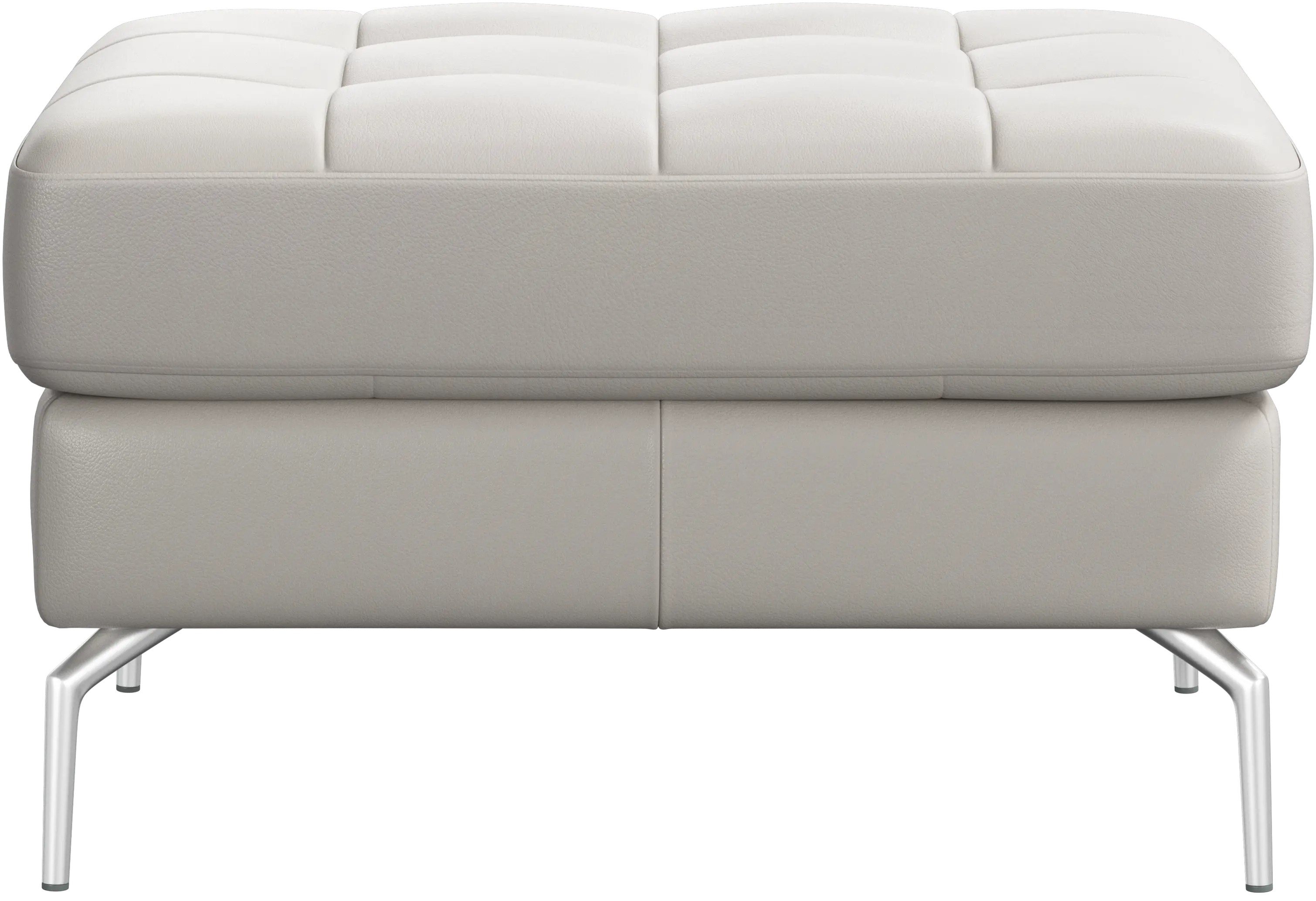 Osaka footstool, tufted seat