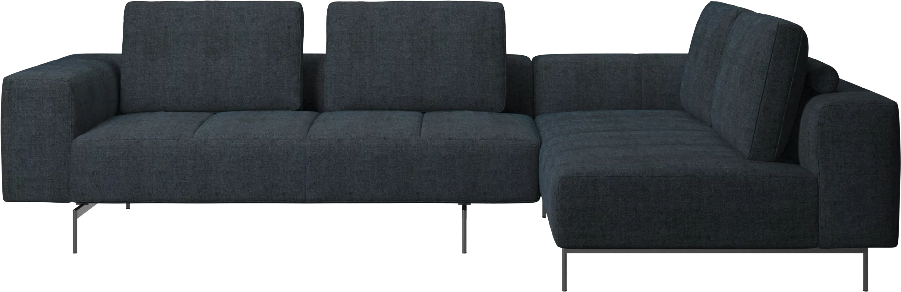 Amsterdam corner sofa with lounging unit