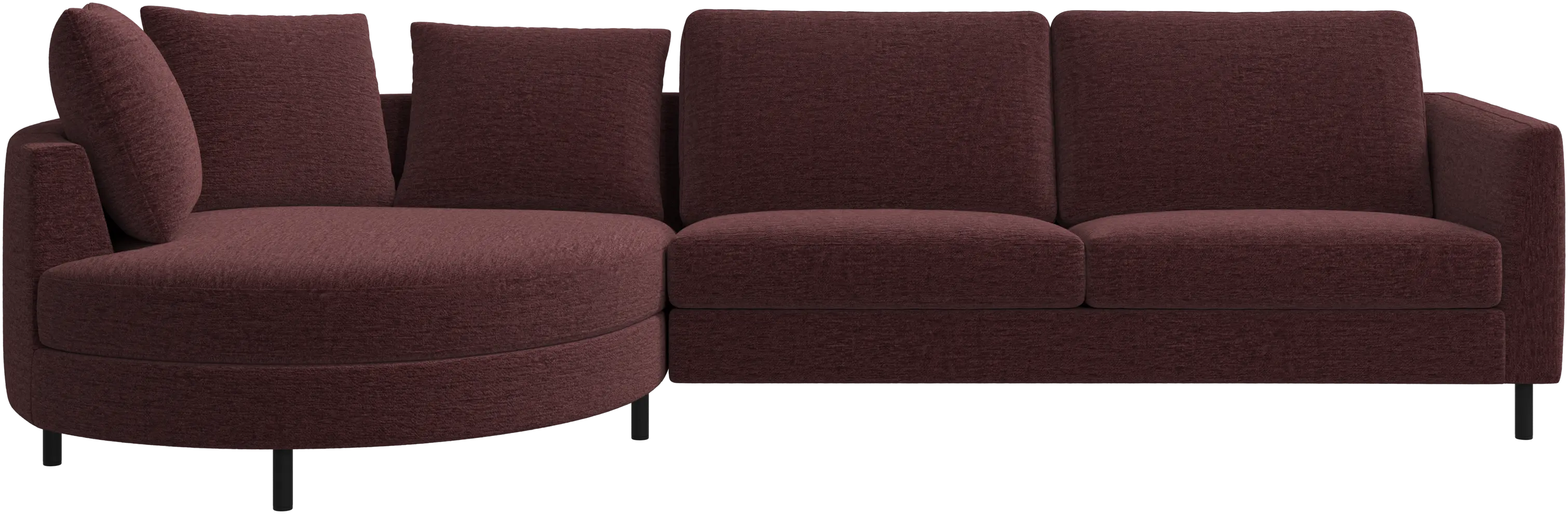 Indivi sofa with chaise longue left