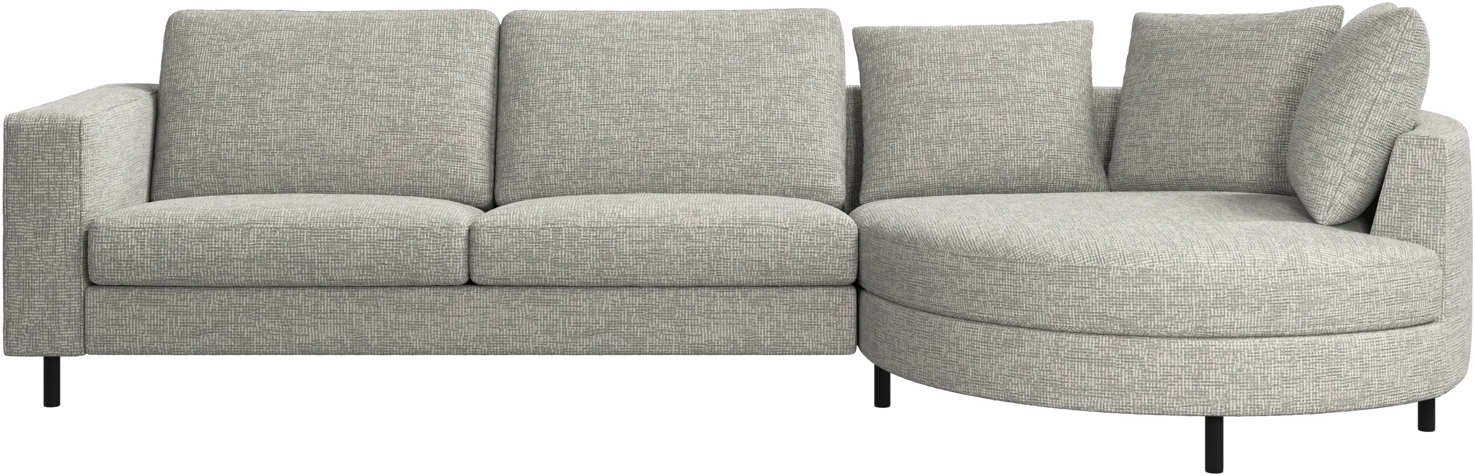 Indivi sofa with chaise longue right