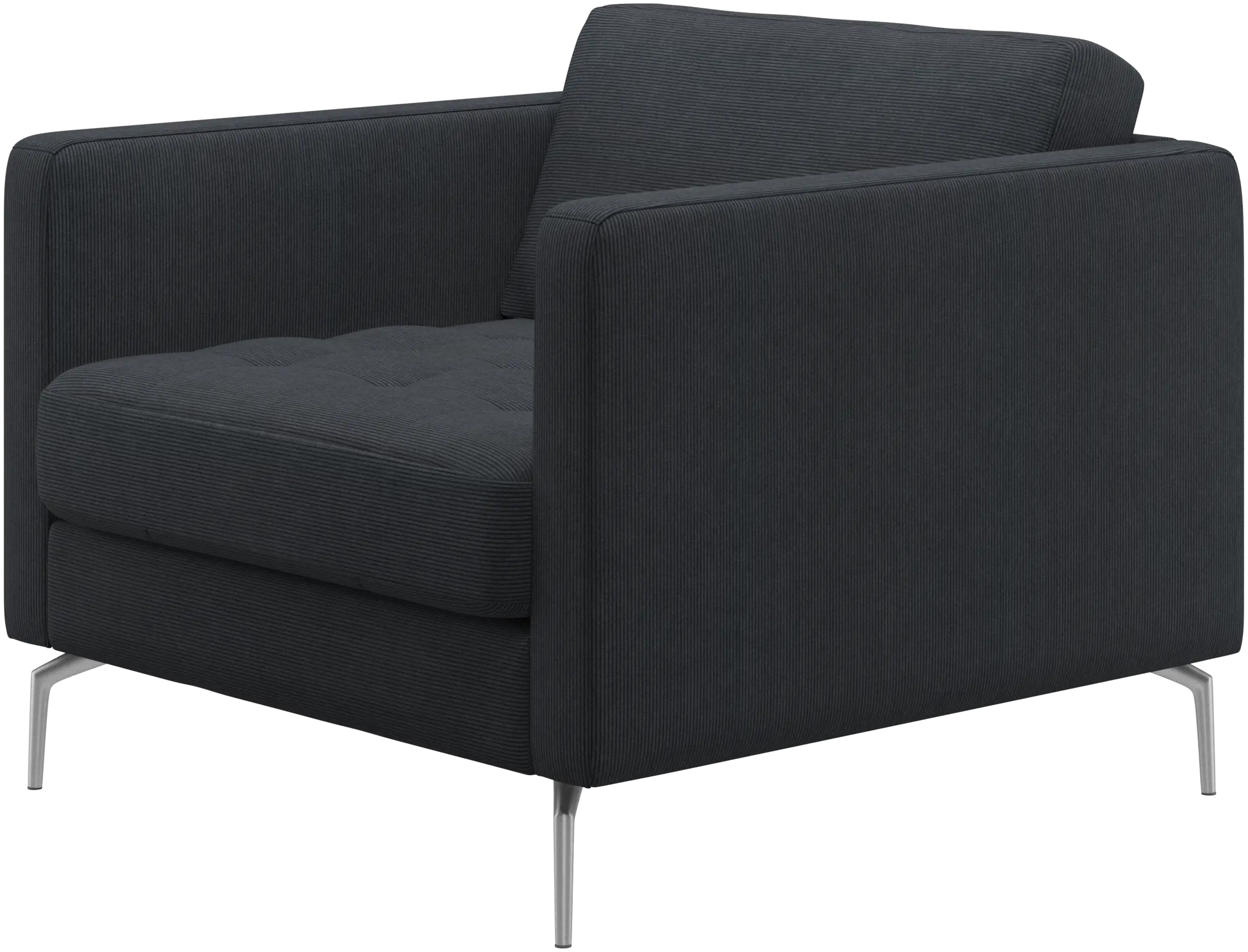 Osaka chair, tufted seat