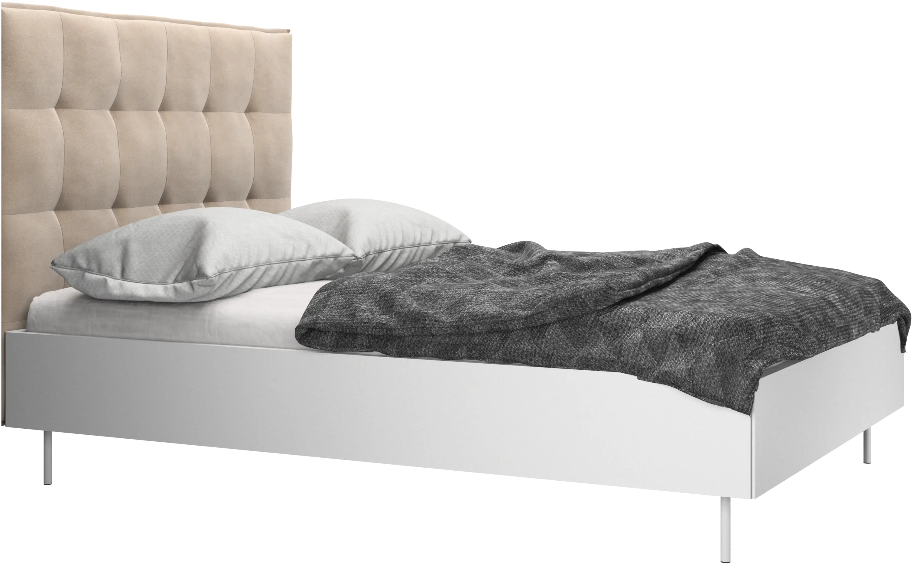 Lugano bed, excl. mattress