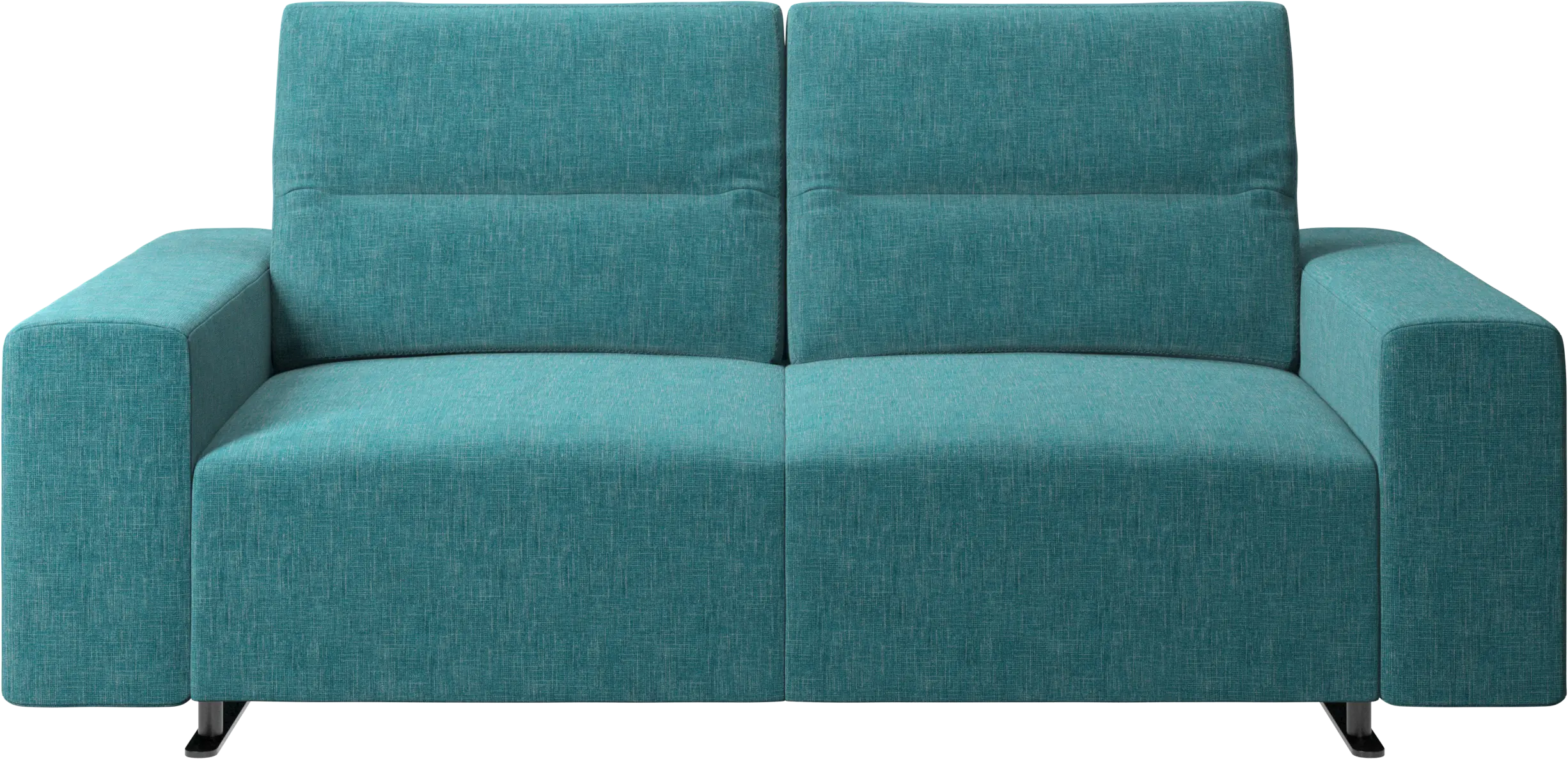 Hampton sofa with adjustable back and storage on the left side