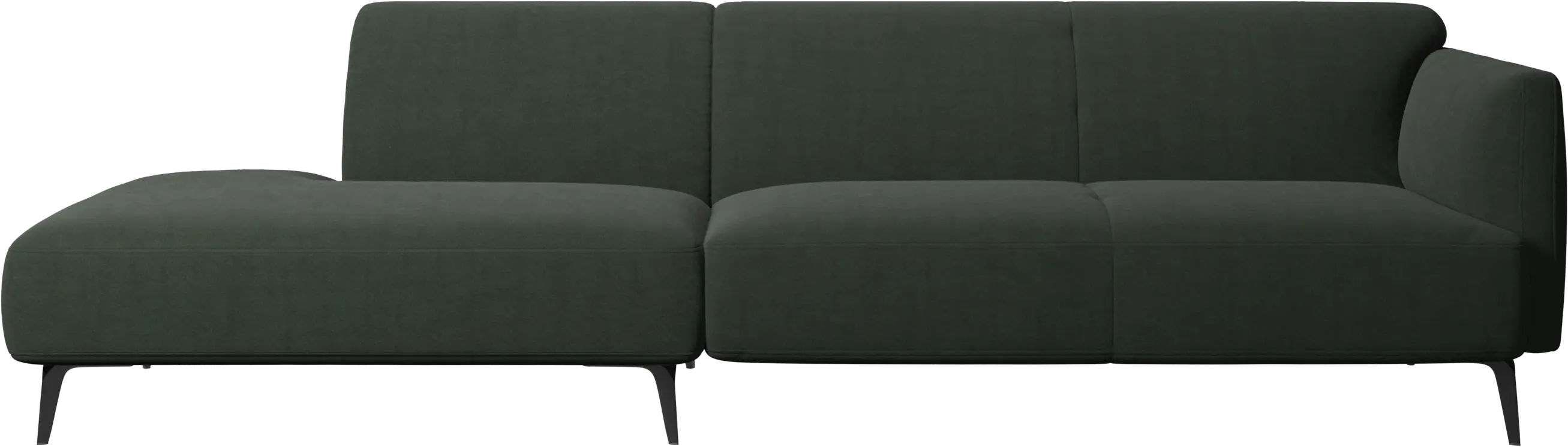 Modena sofa with lounging unit