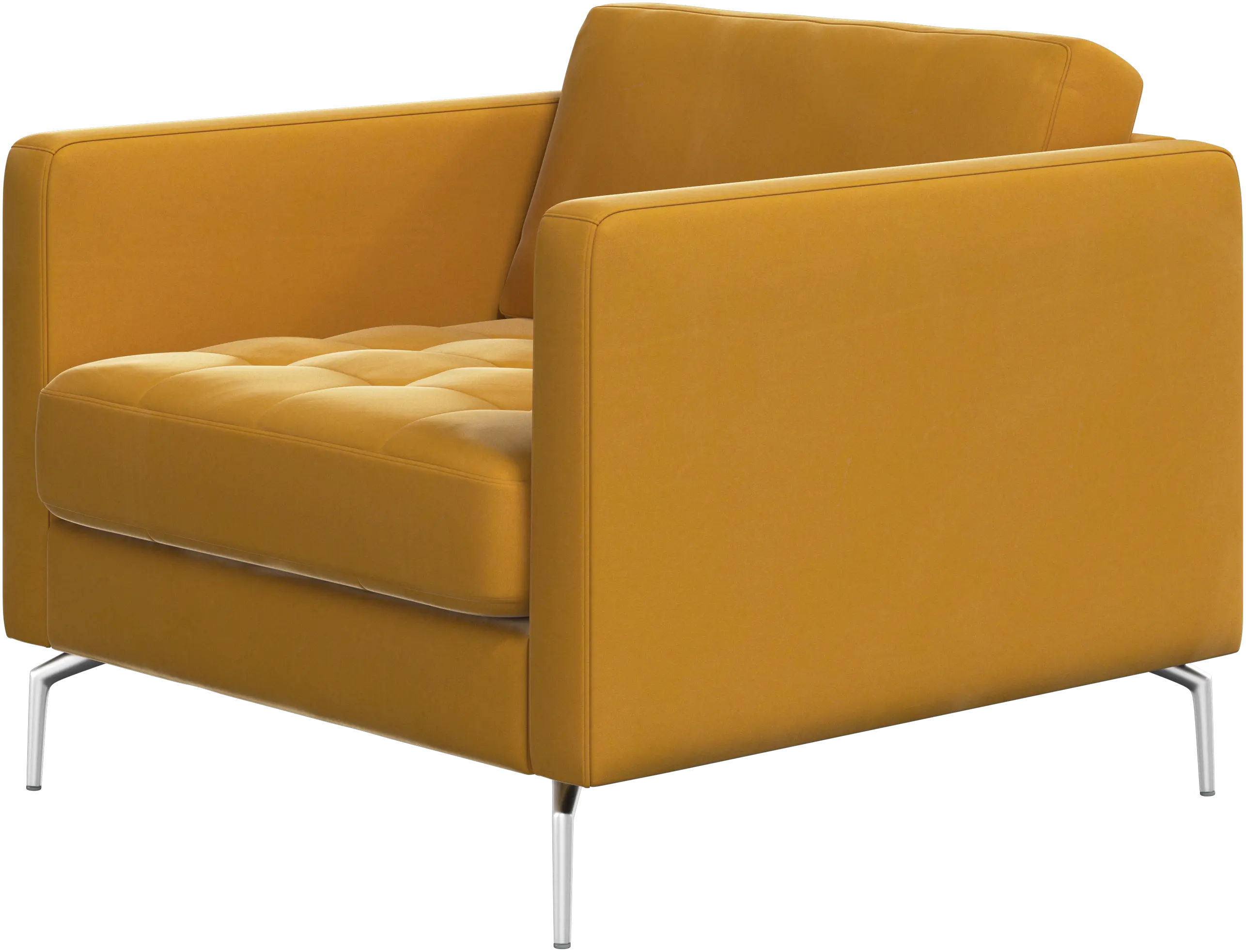 Osaka chair, tufted seat