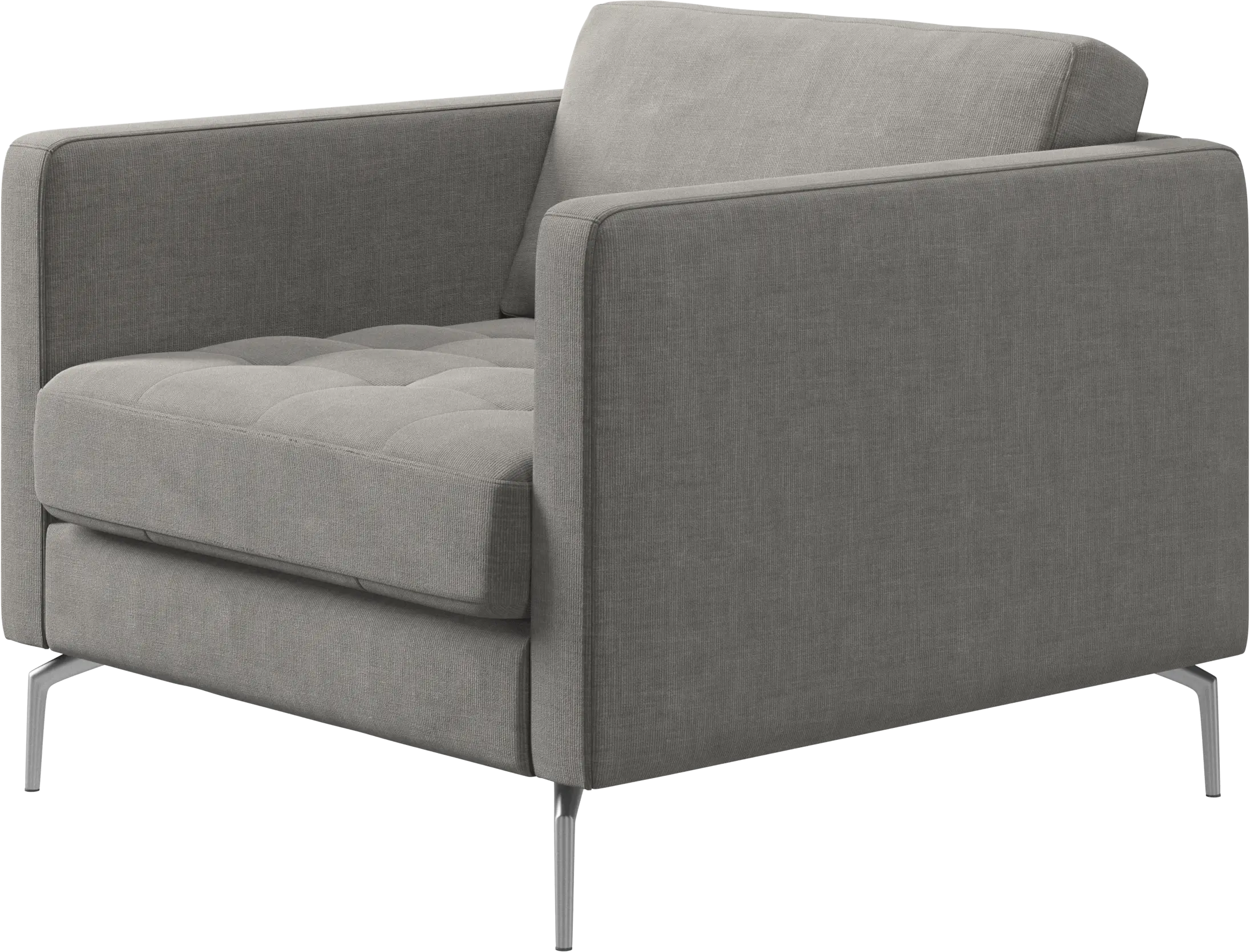 Osaka chair, tufted seat