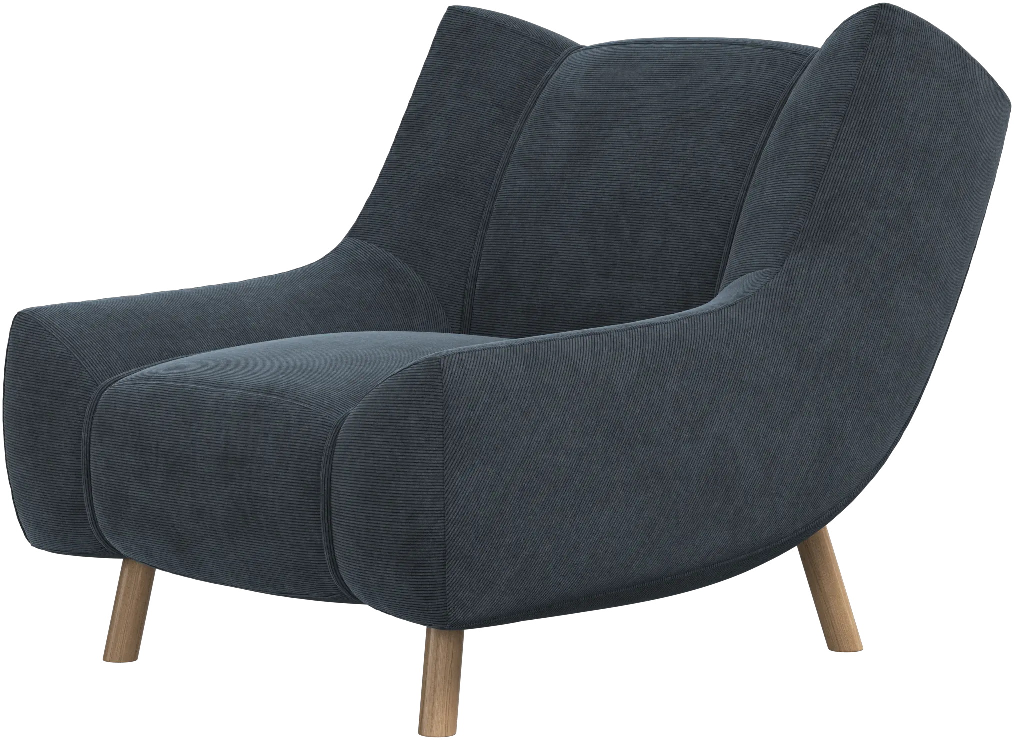 Nawabari chair, wooden leg