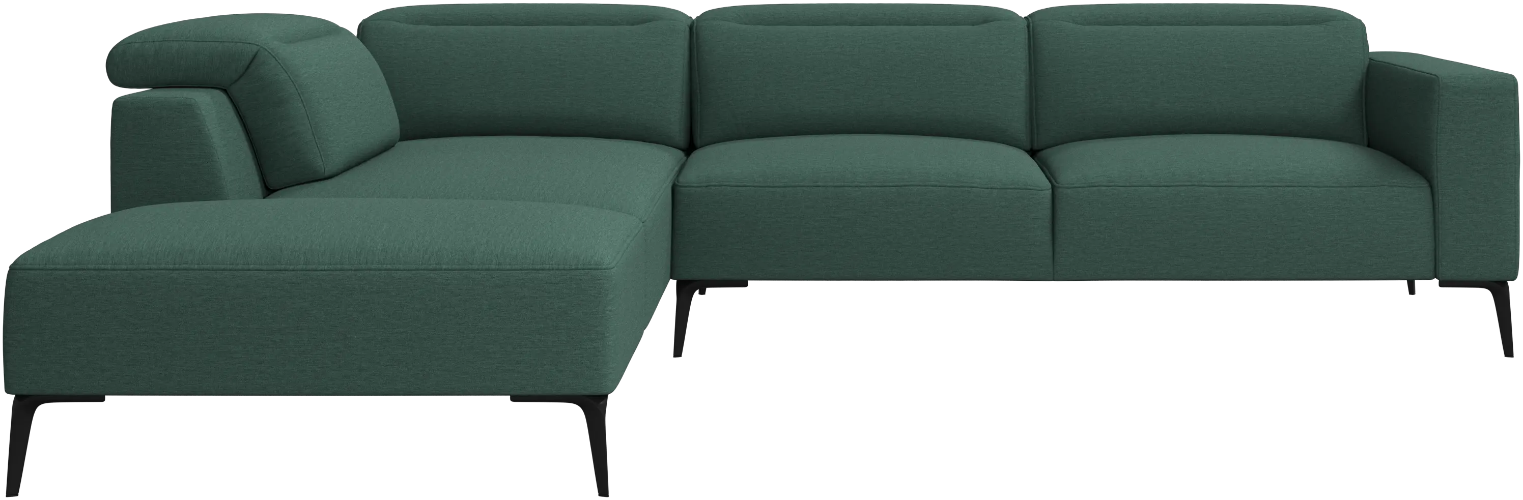 Zürich corner sofa with lounging unit