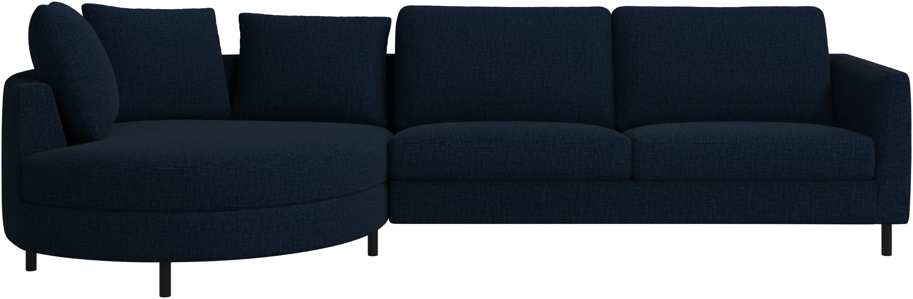 Sofá Indivi con módulo chaise-longue a la izquierda