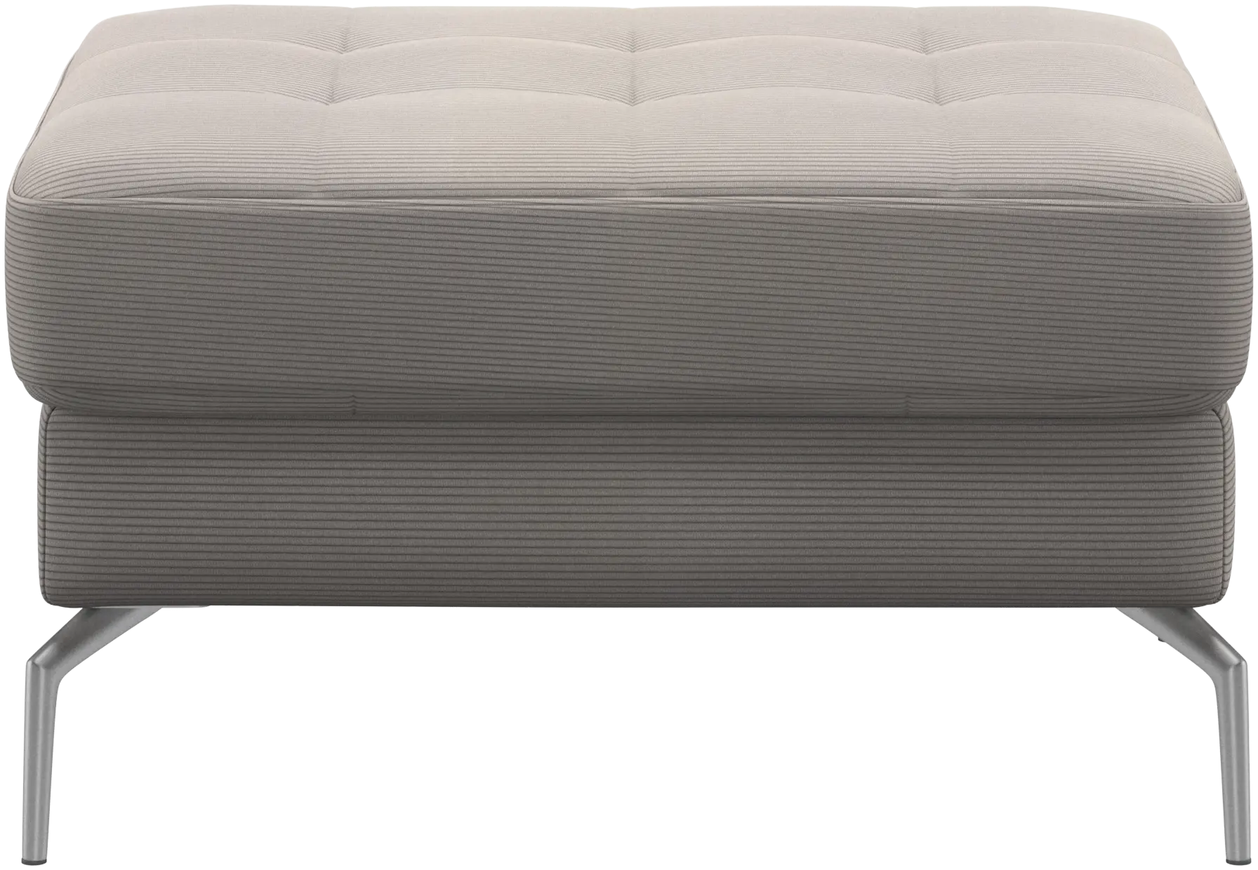Osaka footstool, tufted seat