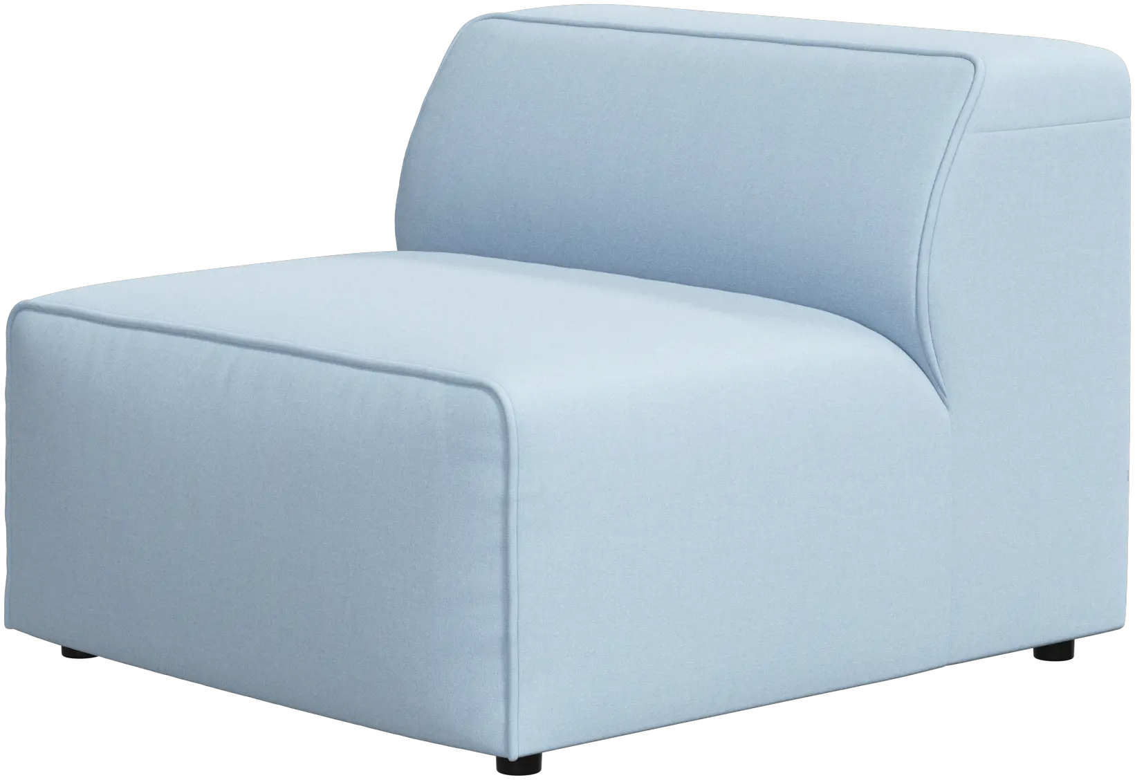 Carmo 1-seater, no armrests