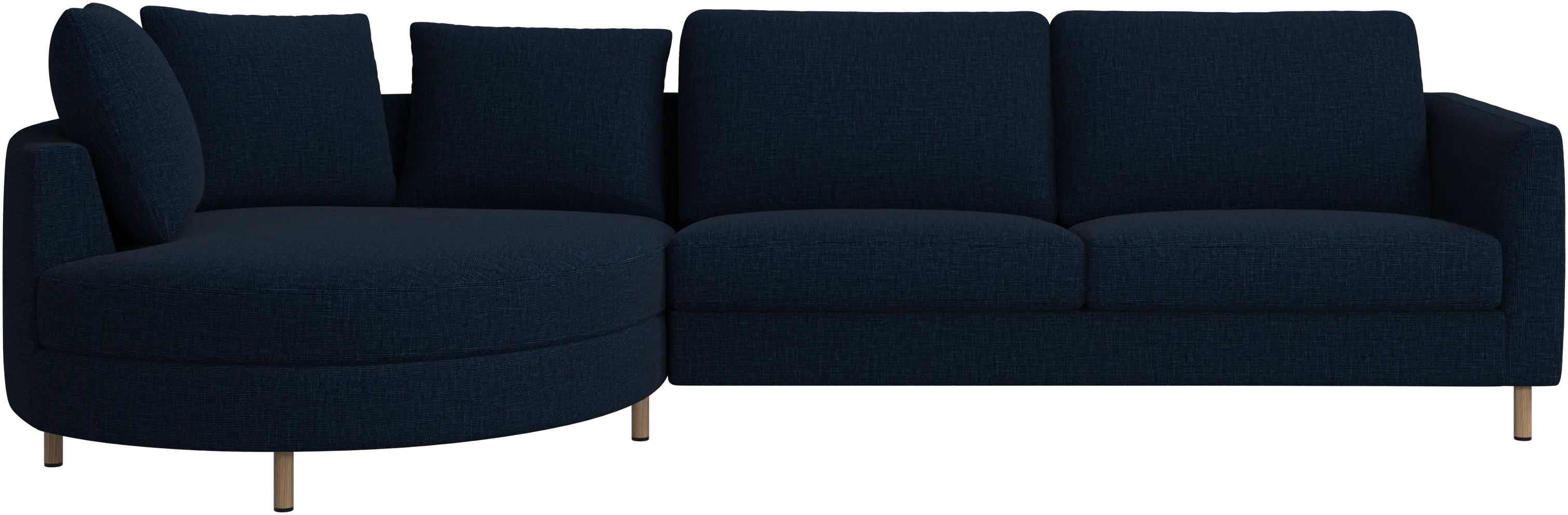 Indivi sofa with chaise longue left