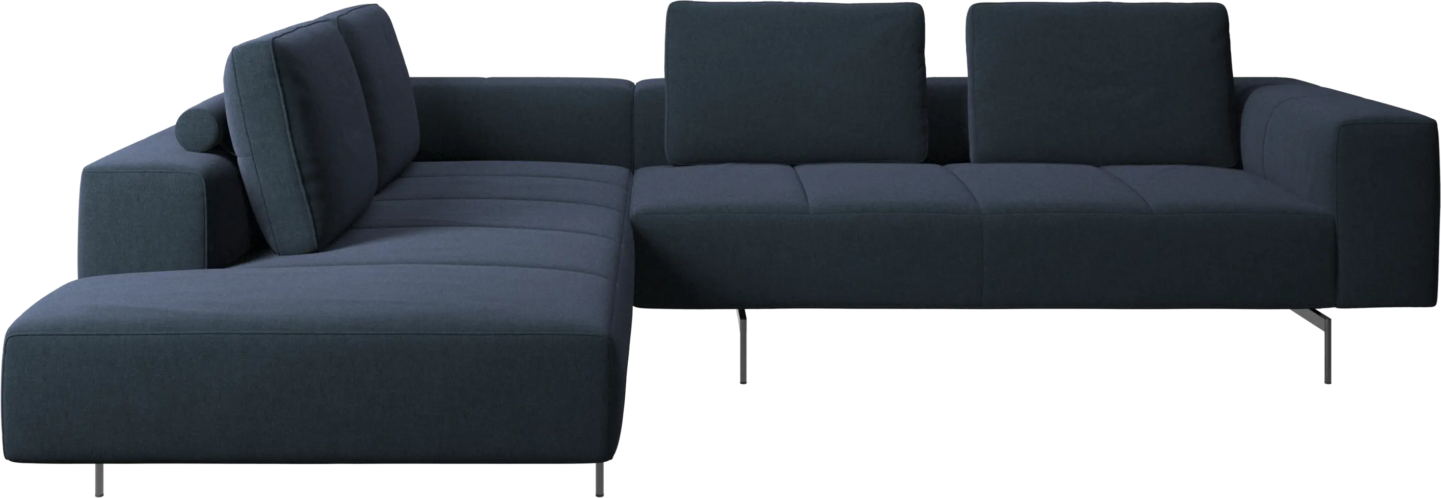 Amsterdam corner sofa with lounging unit