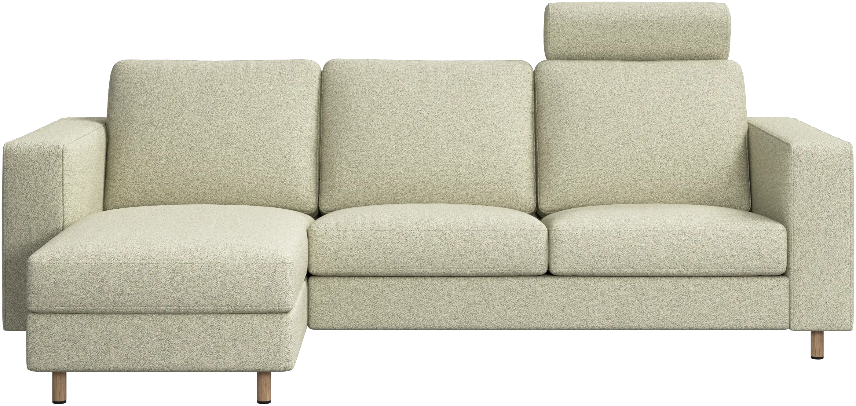Indivi sofa with chaise longue left