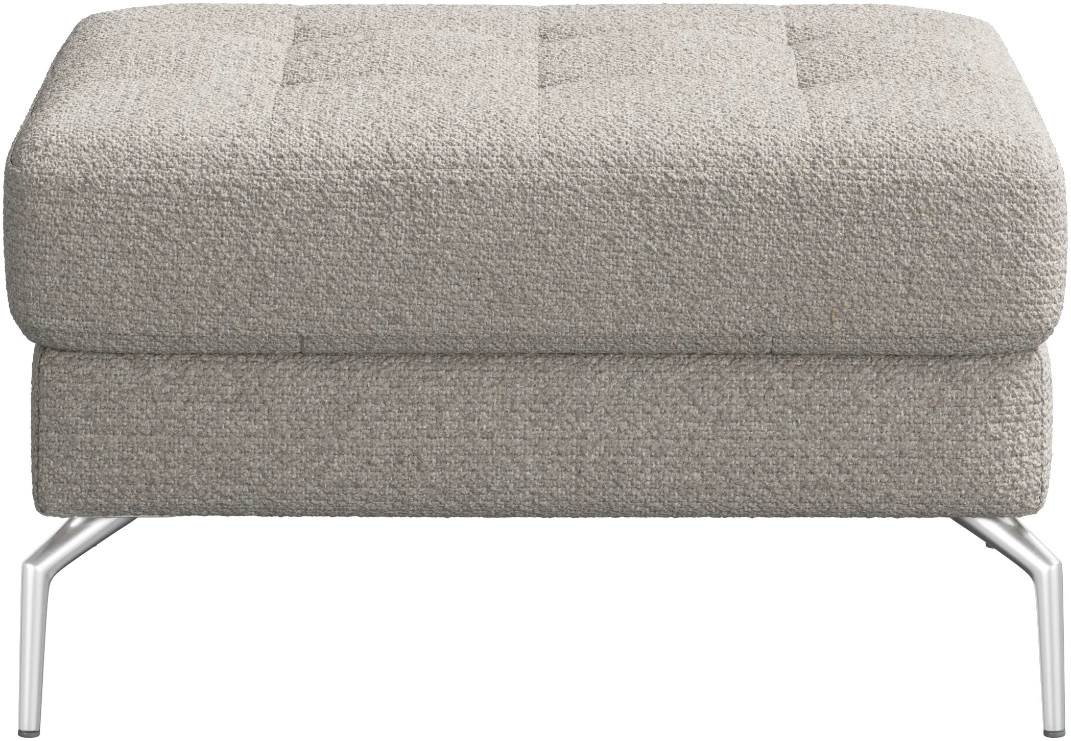 Osaka footstool, tufted seat