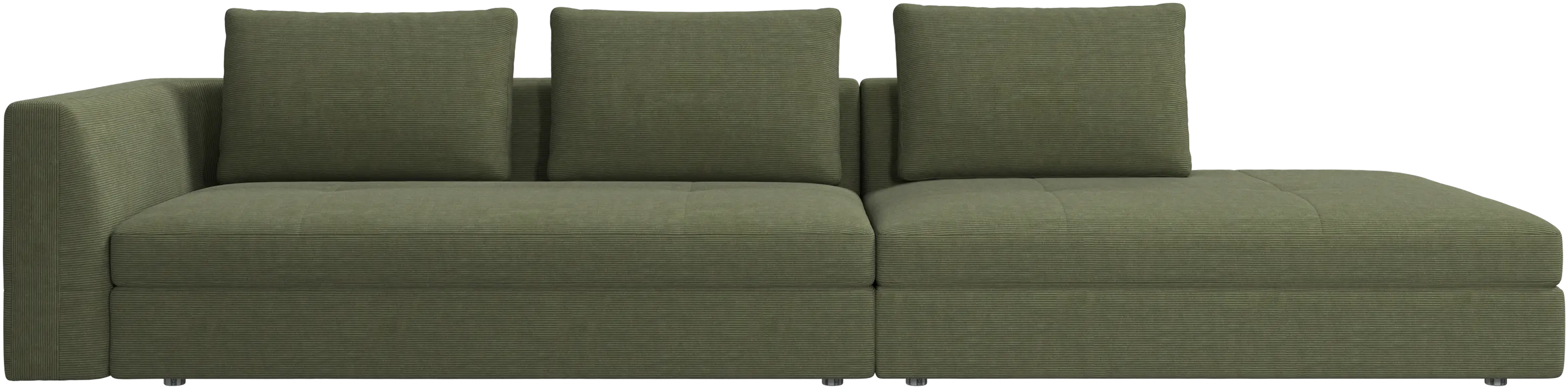 Bergamo sofa with lounging unit