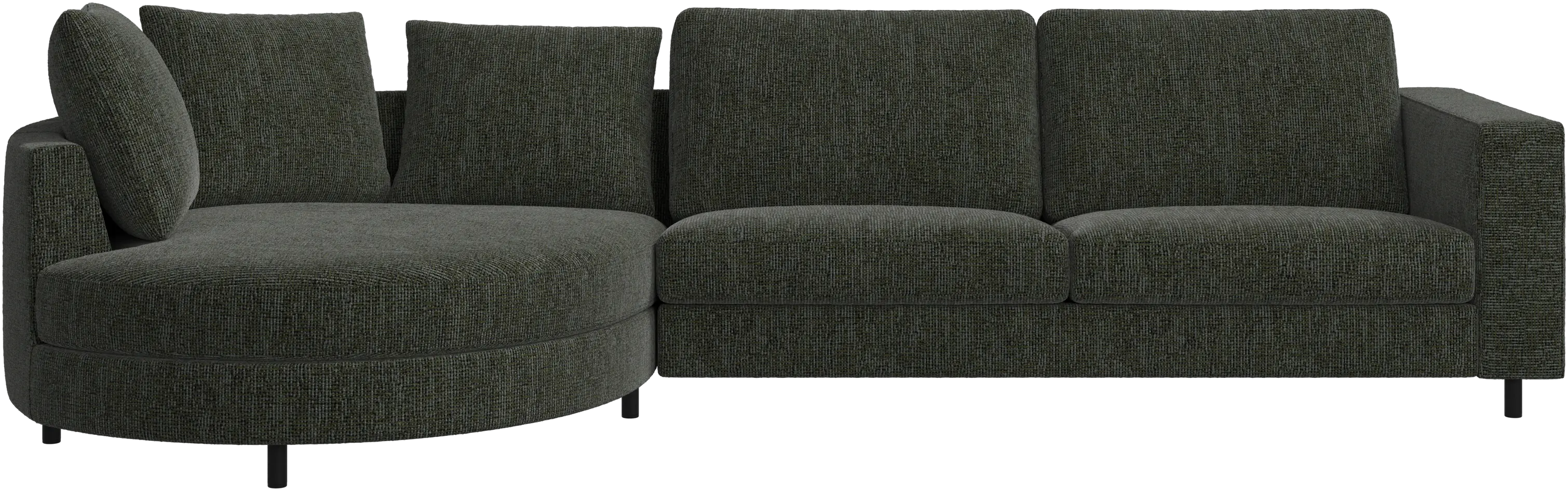 Indivi sofa with chaise longue left