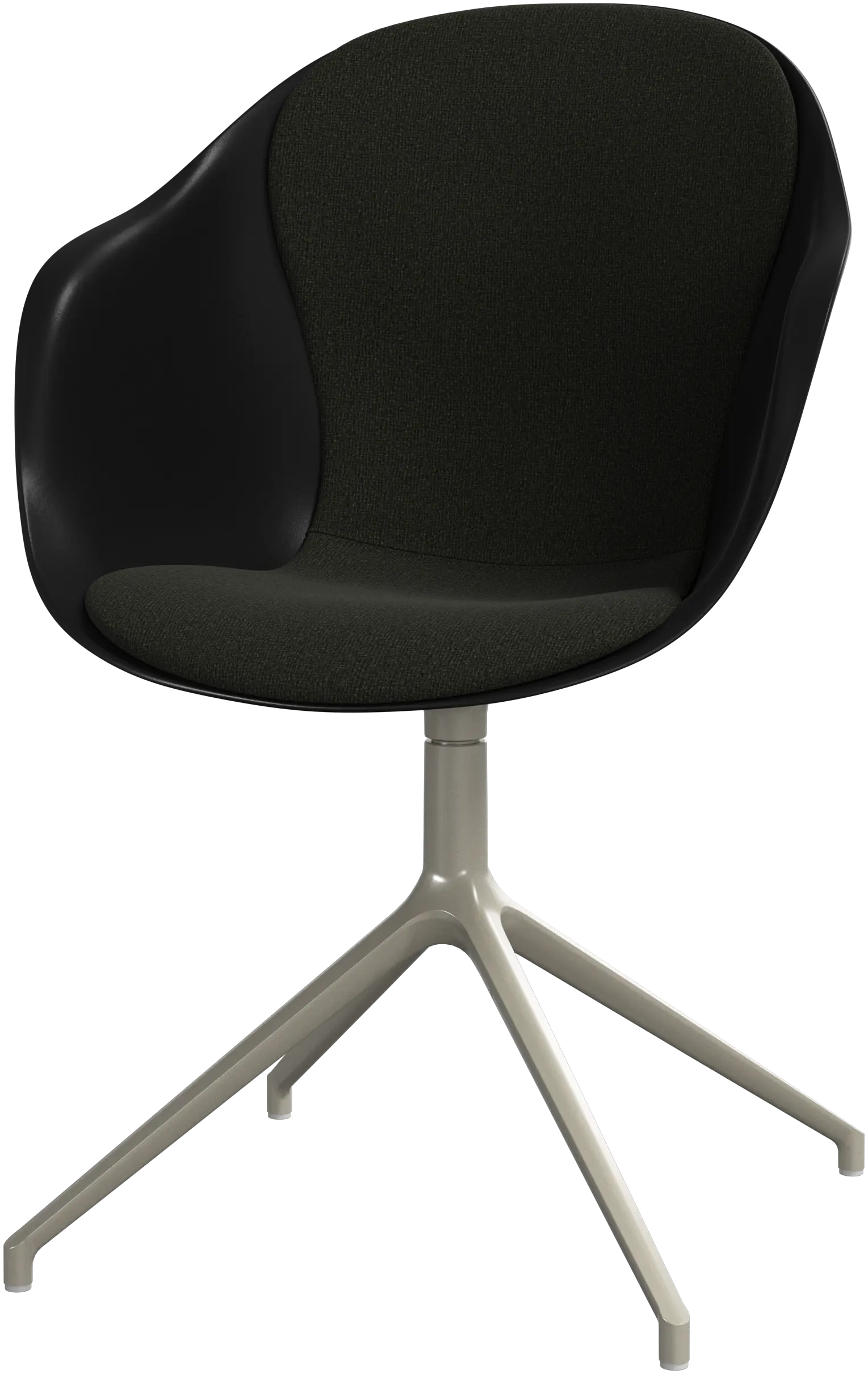 Chaise de salle à manger Adelaide avec fonction pivotante.