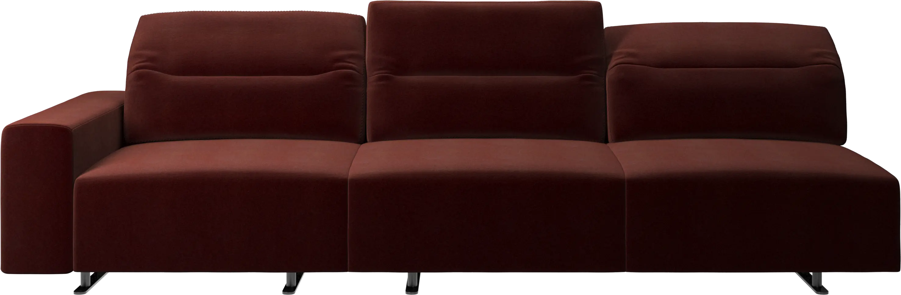 Hampton sofa with adjustable back