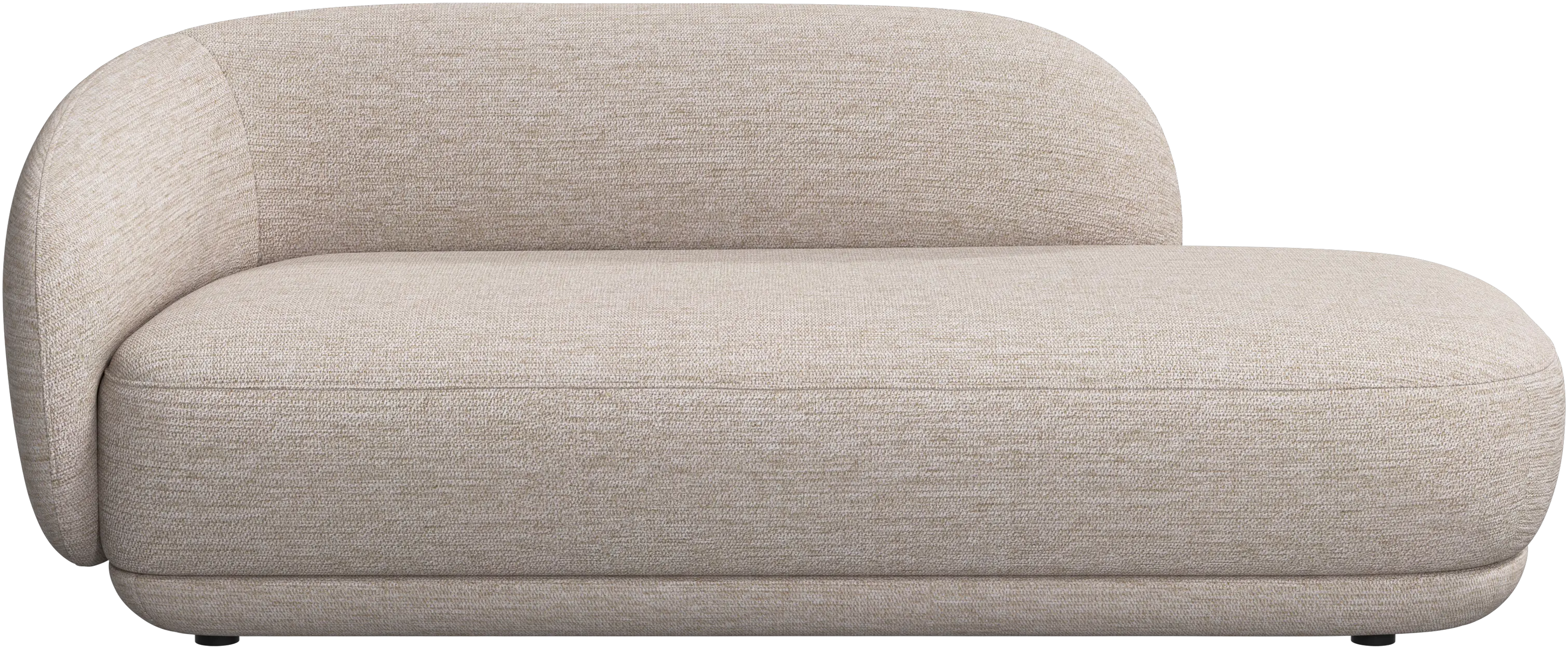 Bolzano, chaise longue sofa right