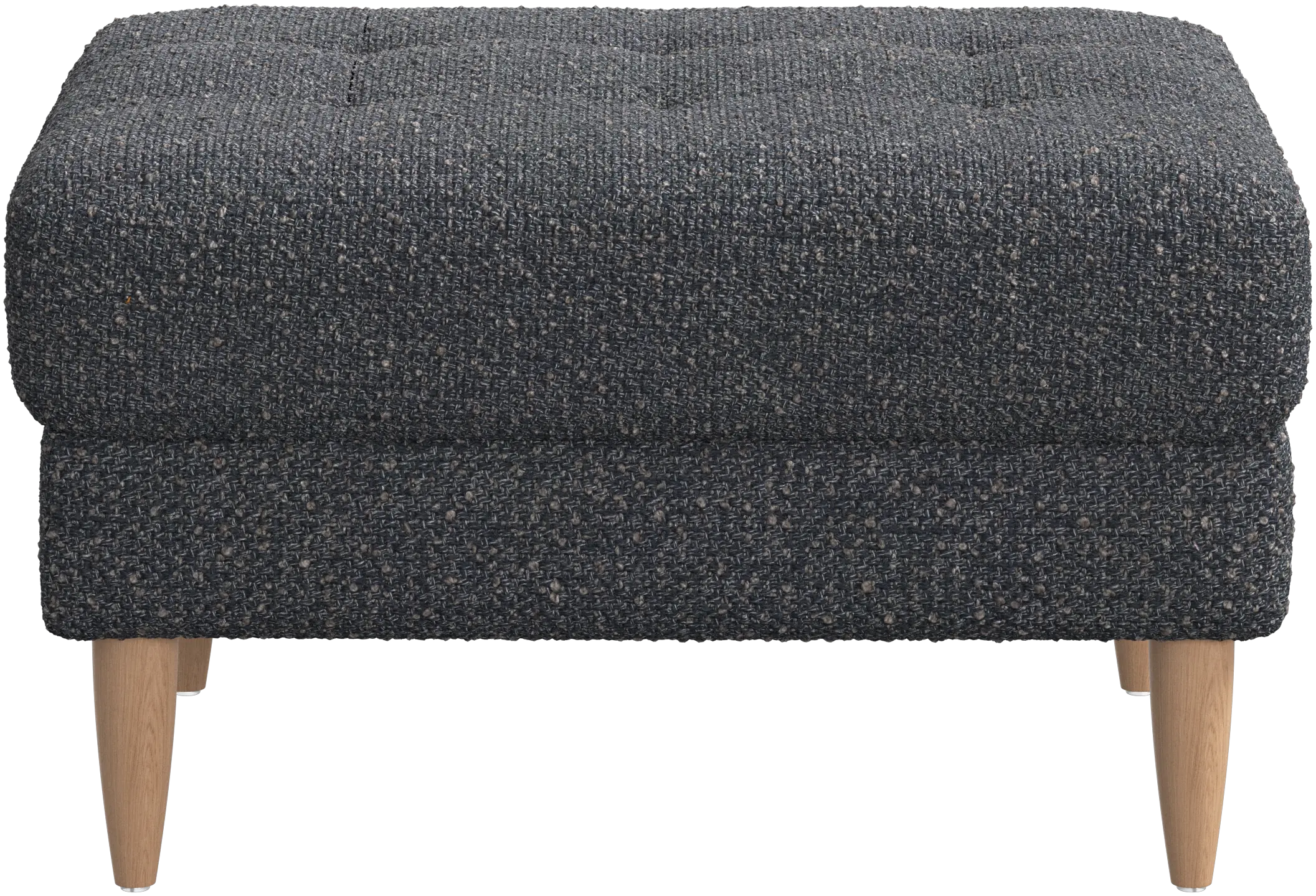 Osaka footstool, tufted seat