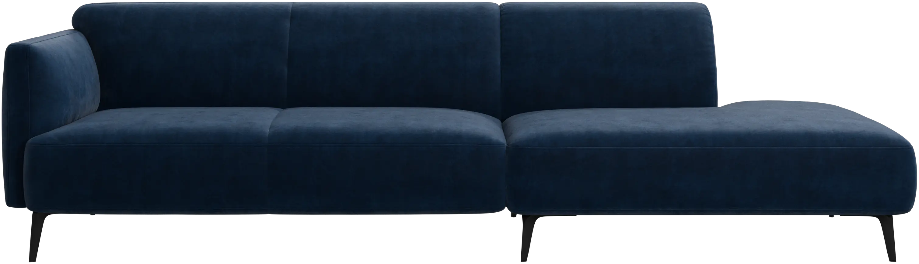 Modena sofa with lounging unit