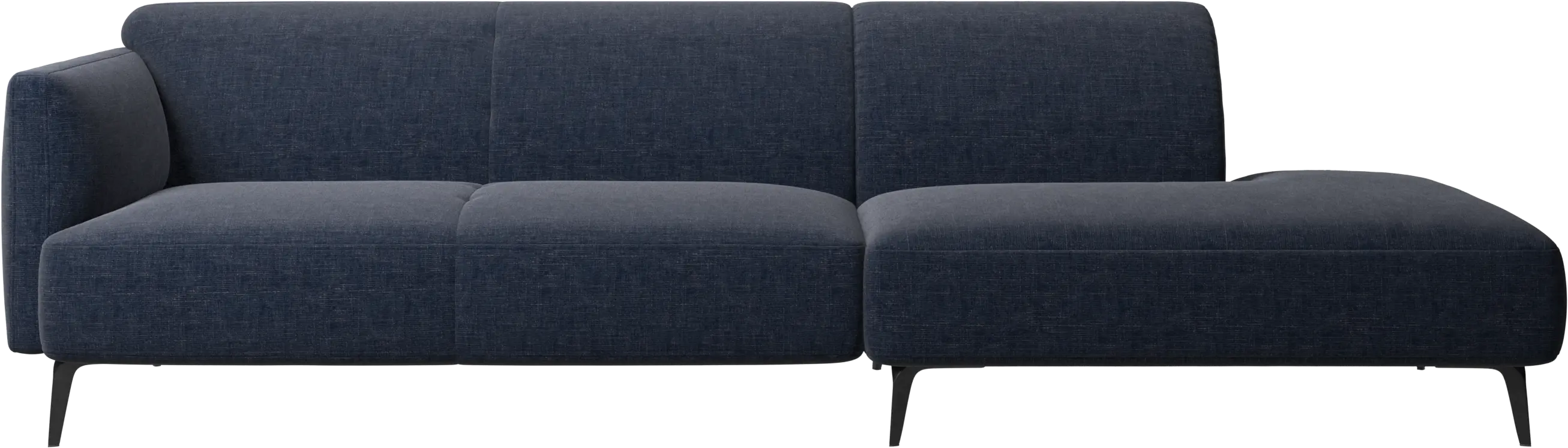 Modena sofa with lounging unit