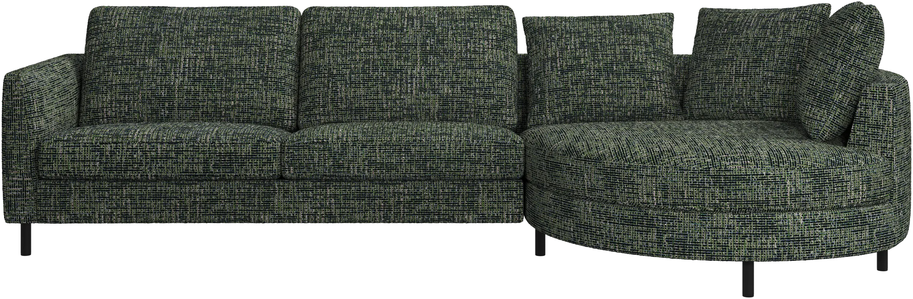 Sofá Indivi con módulo chaise-longue a la derecha