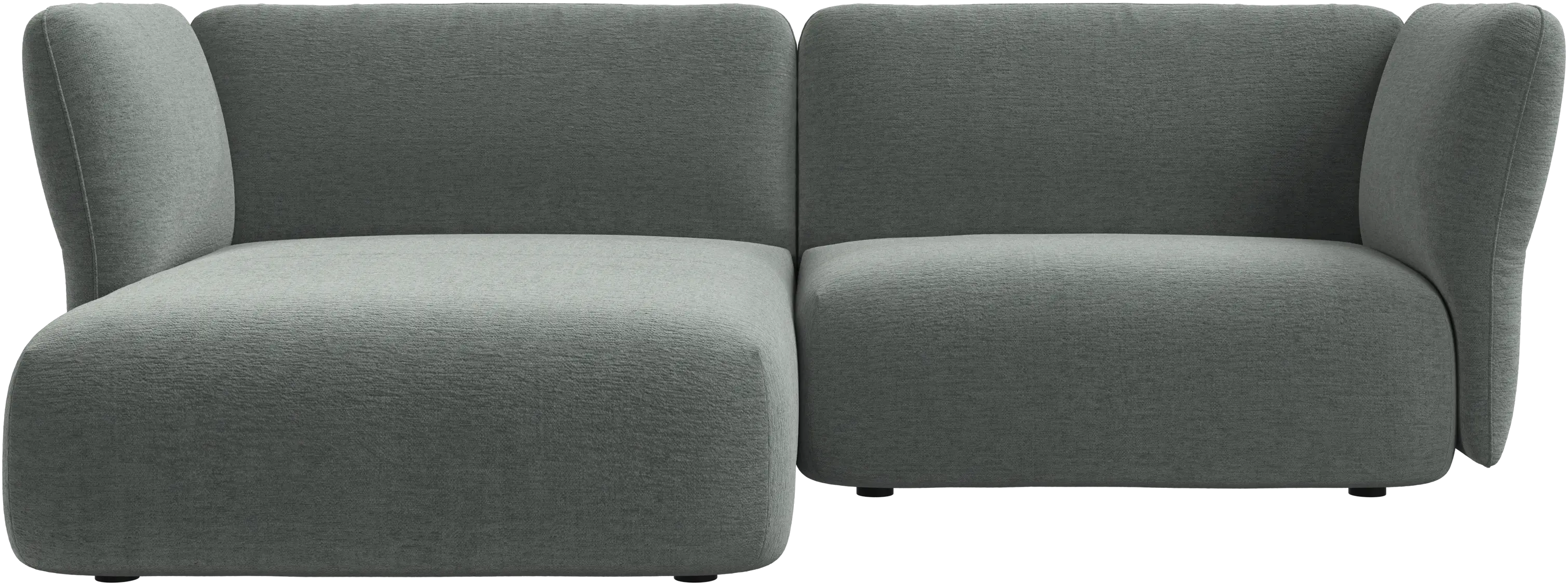 Paraggi 1.5-seater with chaise longue left
