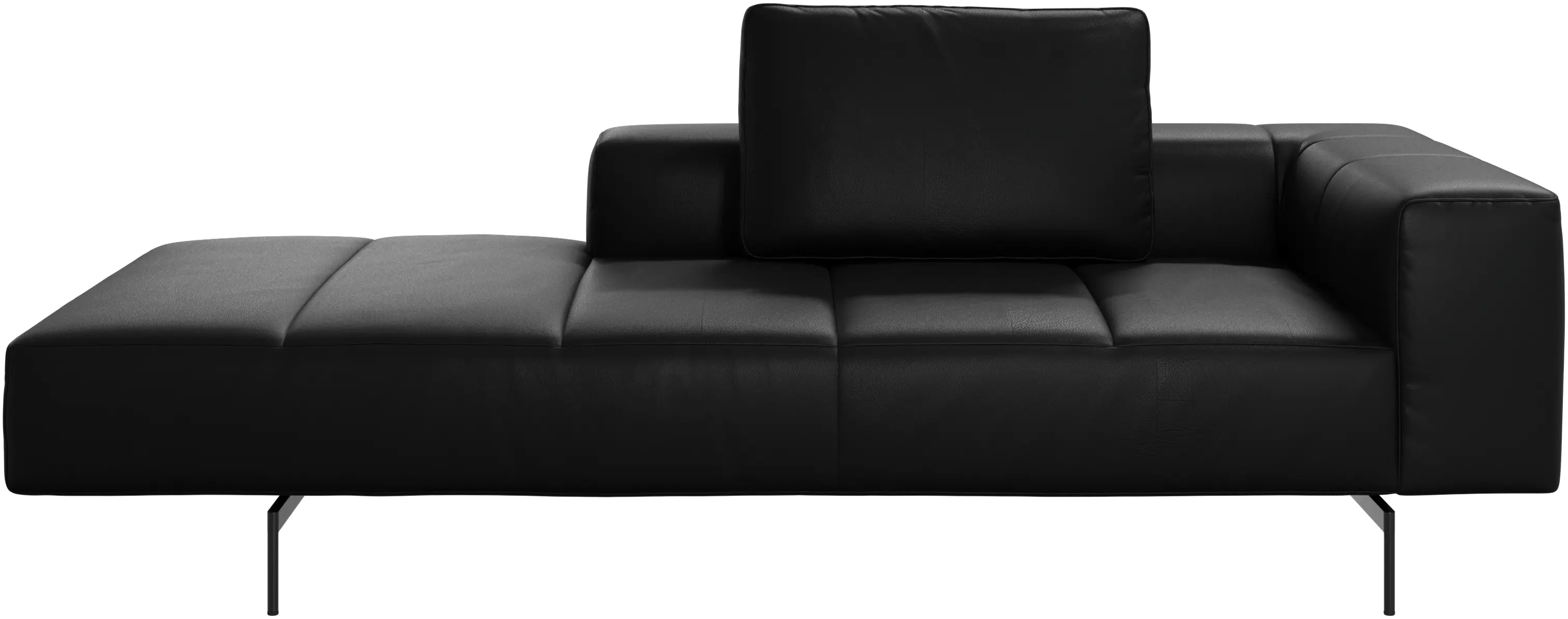 Módulo lounge para sofá Amsterdam, reposabrazos derecho, lado izquierdo abierto