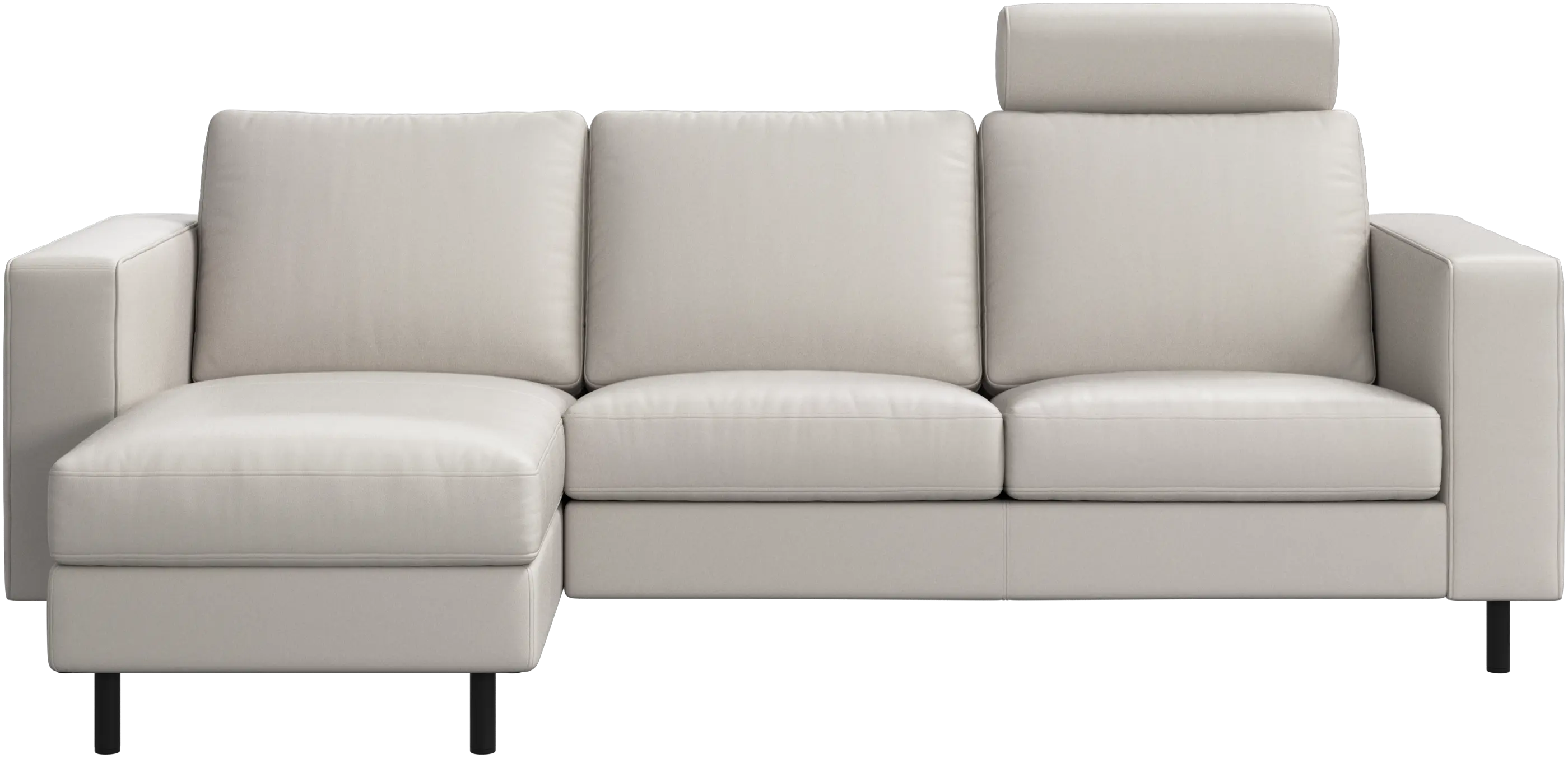 Indivi sofa with chaise longue left
