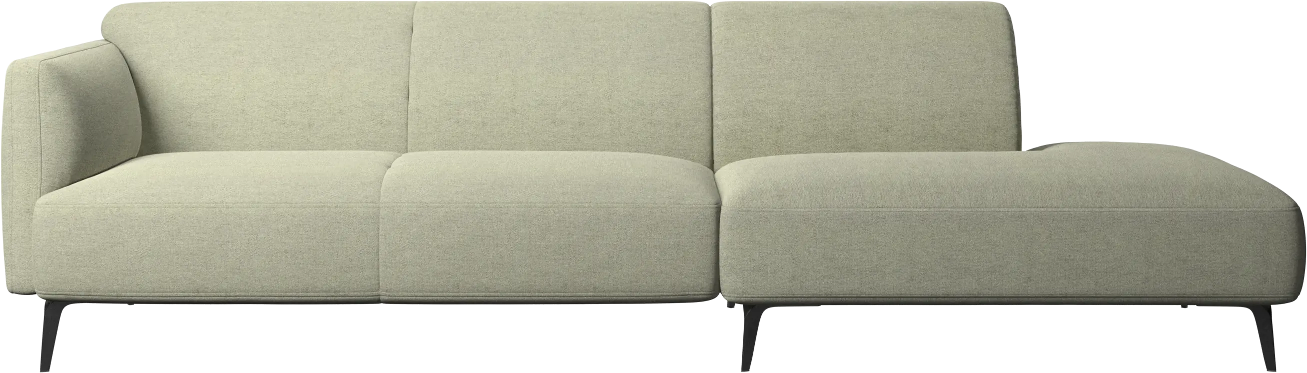 Modena sofa with lounging unit