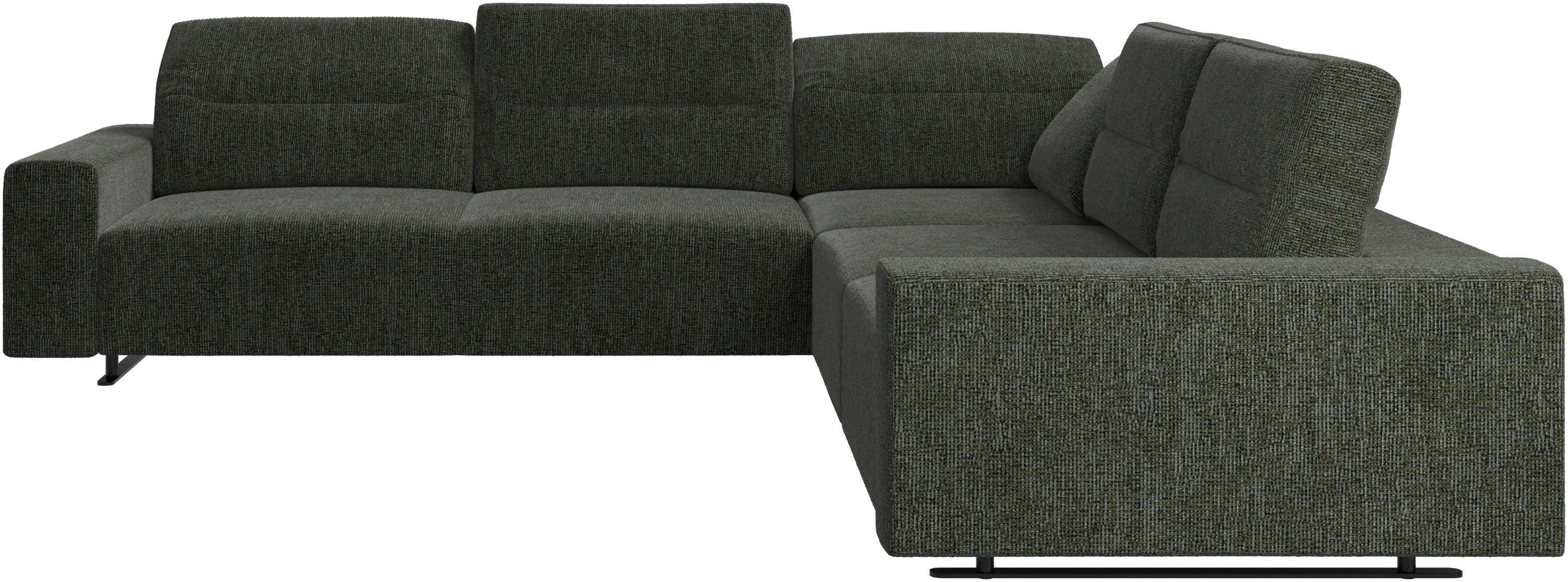 Hampton corner sofa with adjustable back