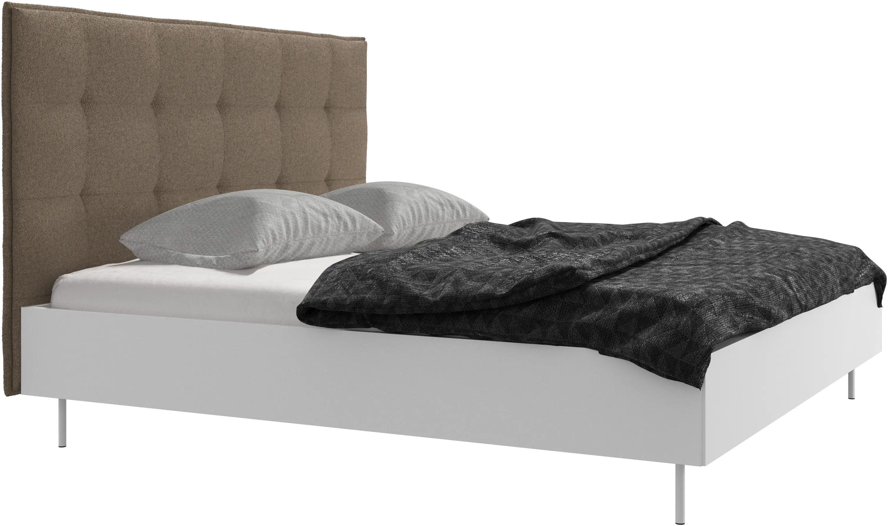Lugano bed, excl. slats and mattress