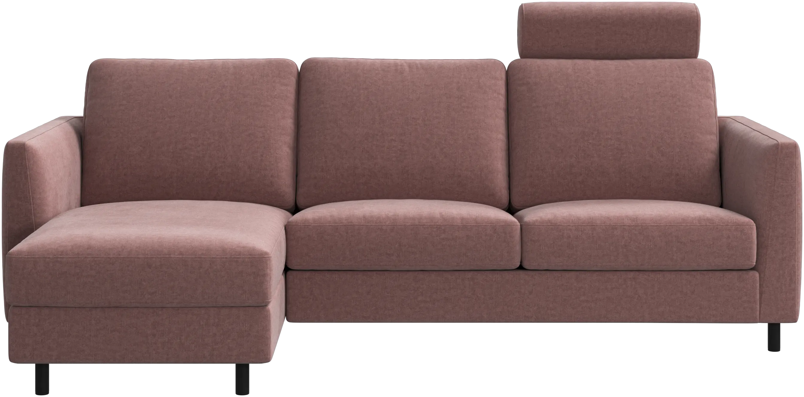 Indivi sofa with chaise longue left