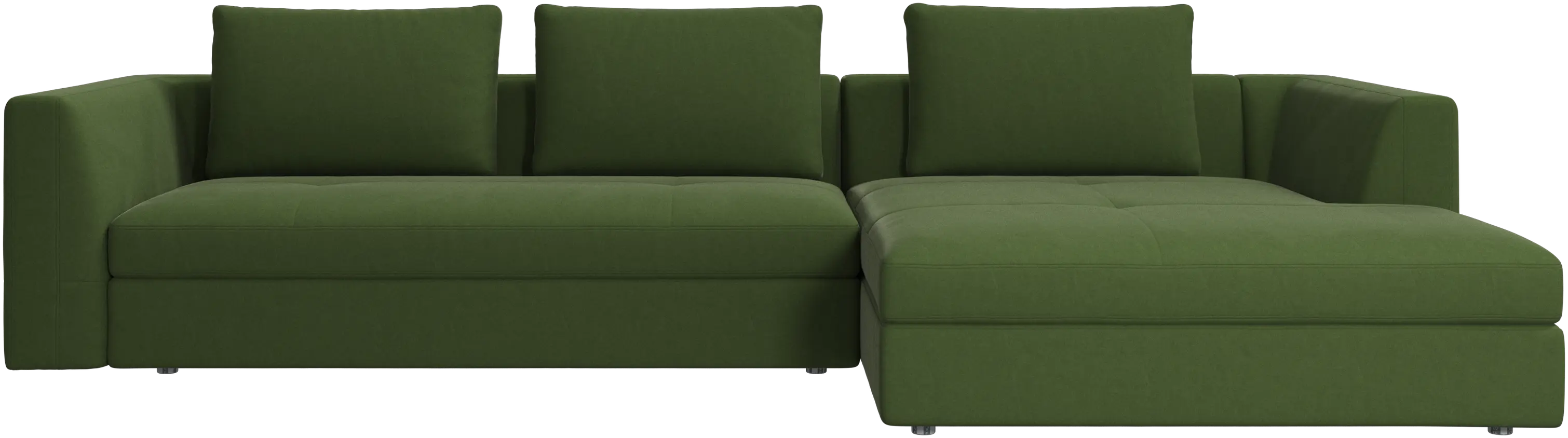 Bergamo sofa with resting unit