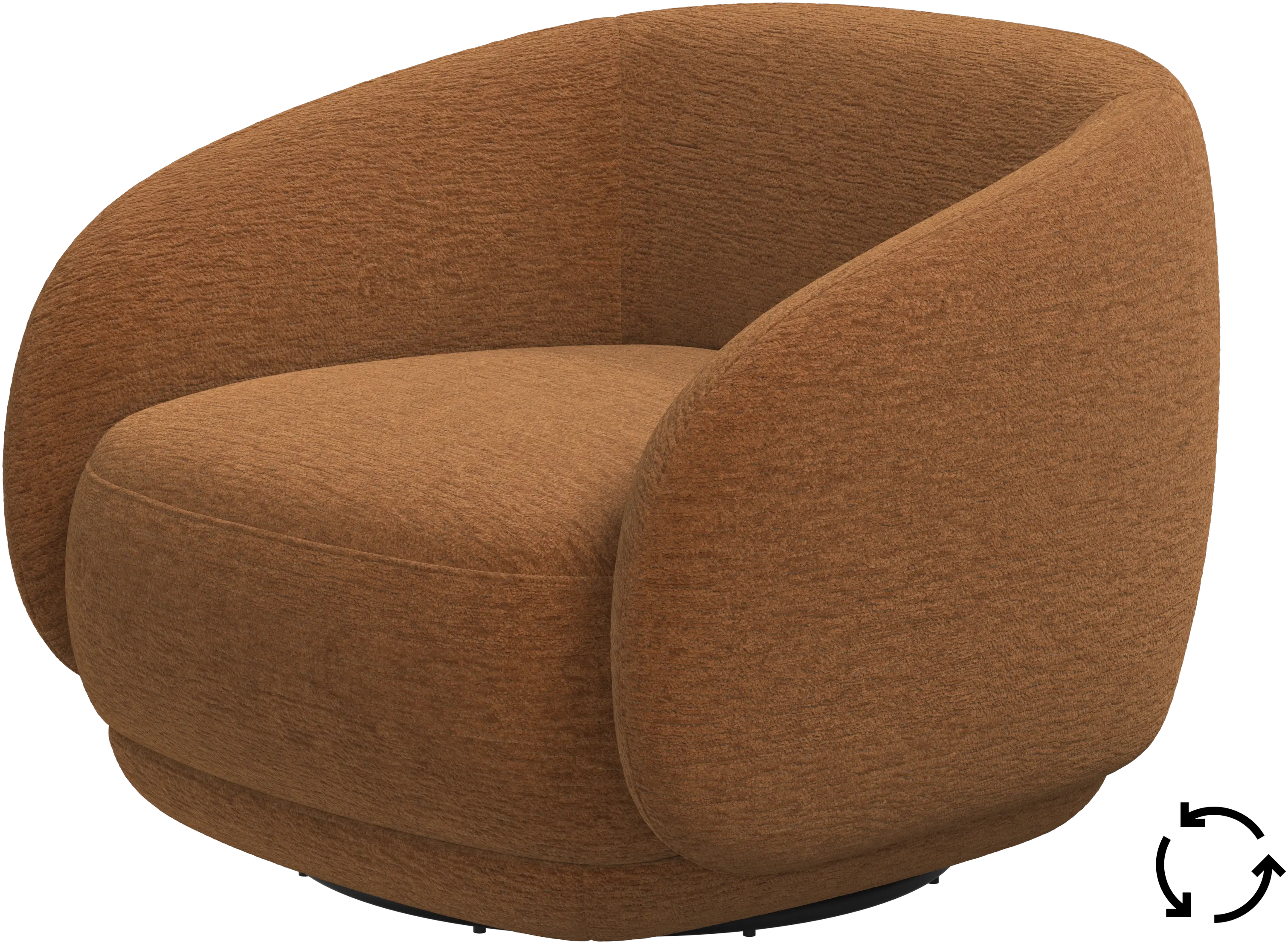 Bolzano lænestol med drejefunktion